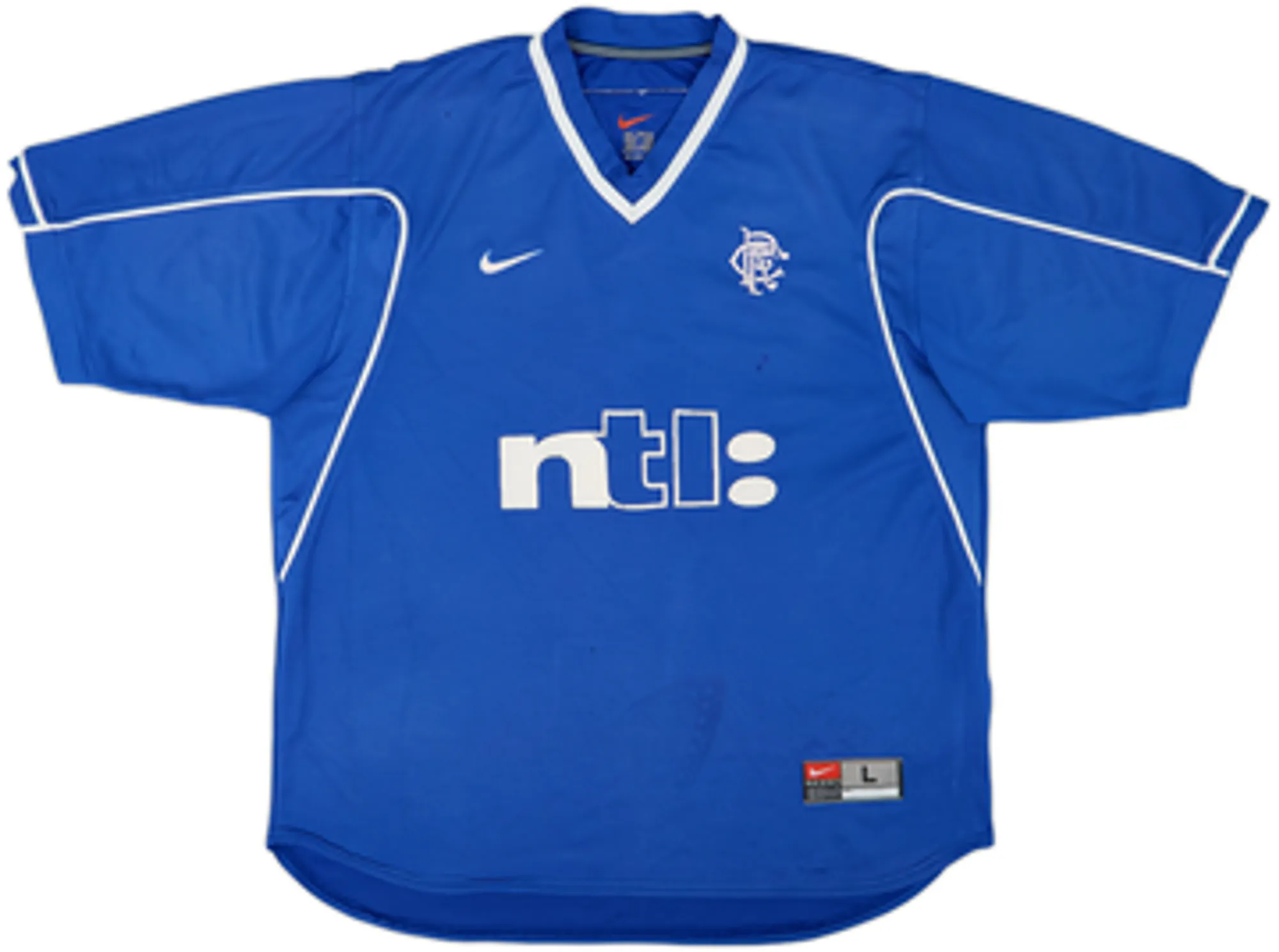 Nike Rangers Mens SS Home Shirt 1999/01