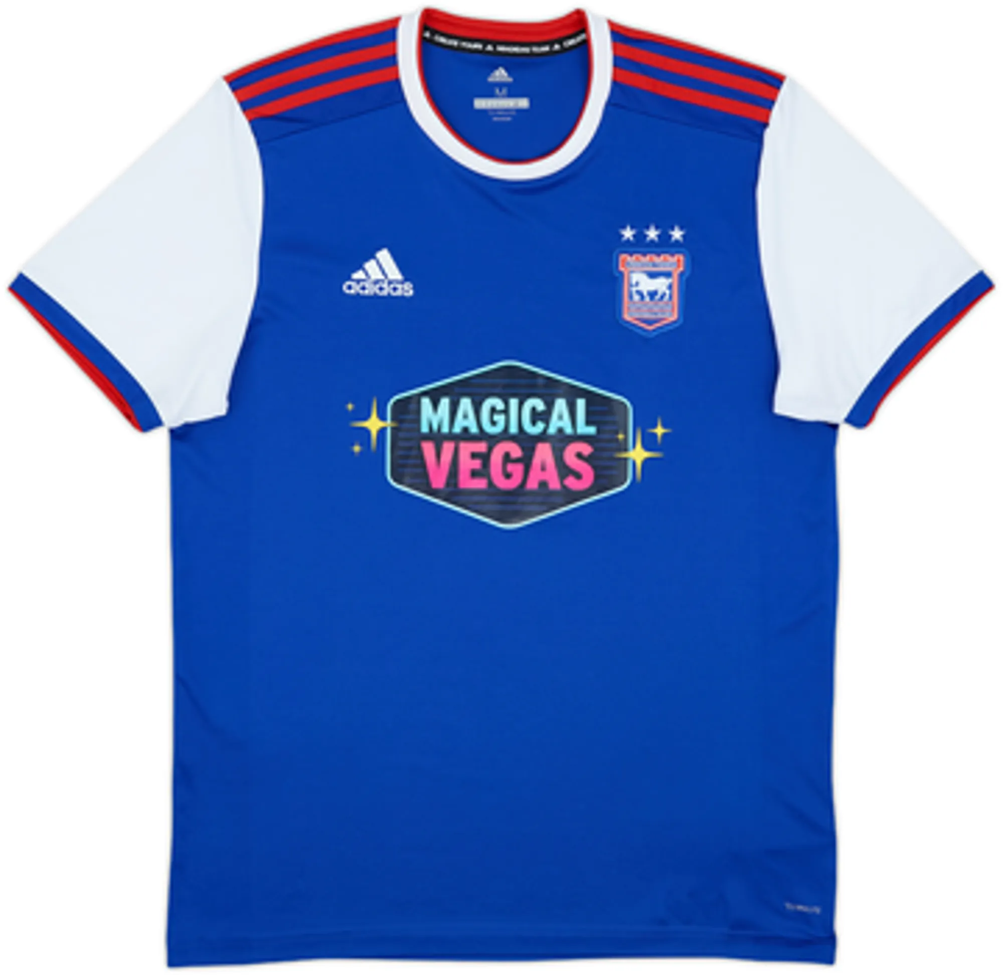 adidas Ipswich Town Mens SS Home Shirt 2018/19