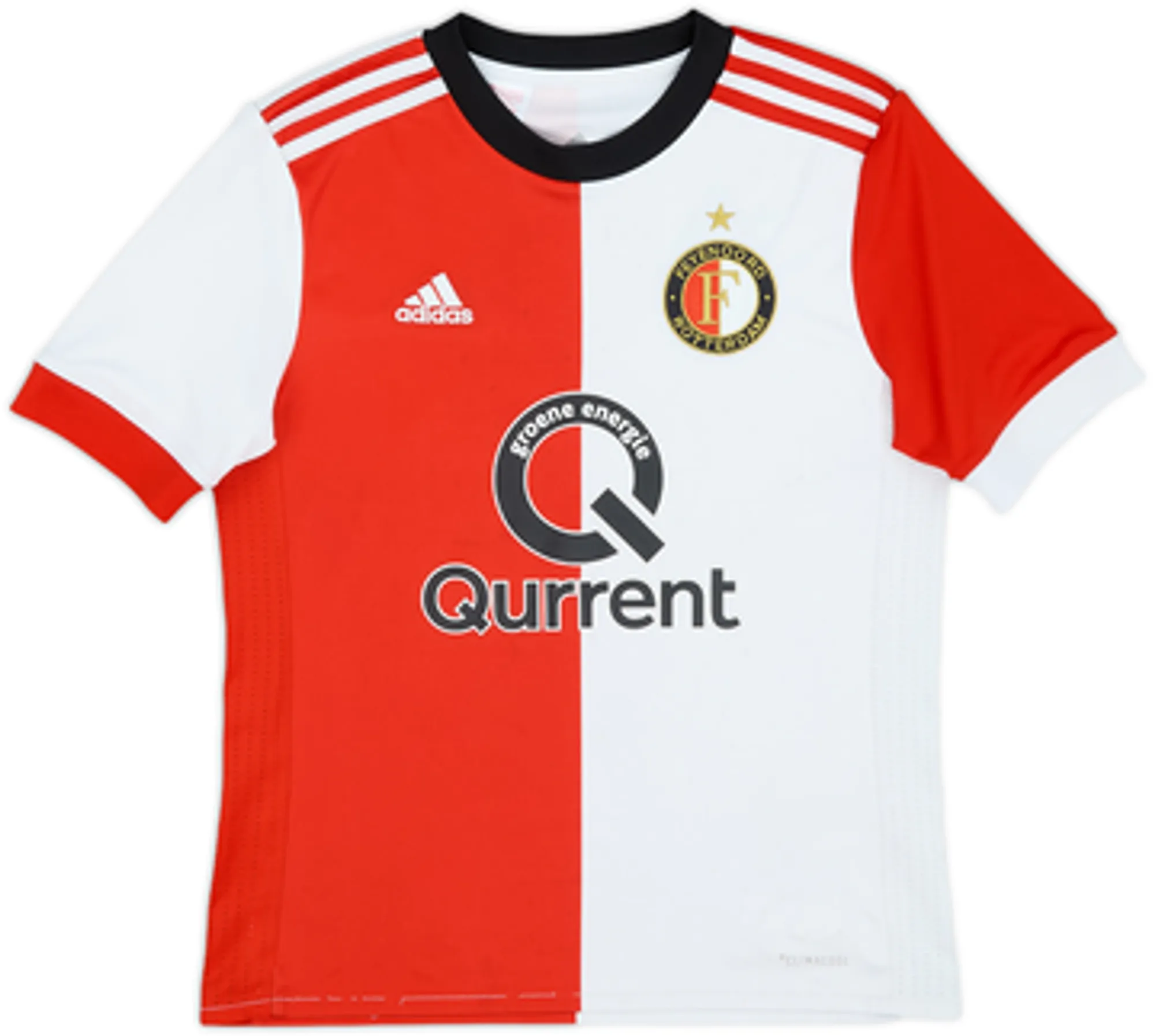 adidas Feyenoord Boys SS Home Shirt 2017/18