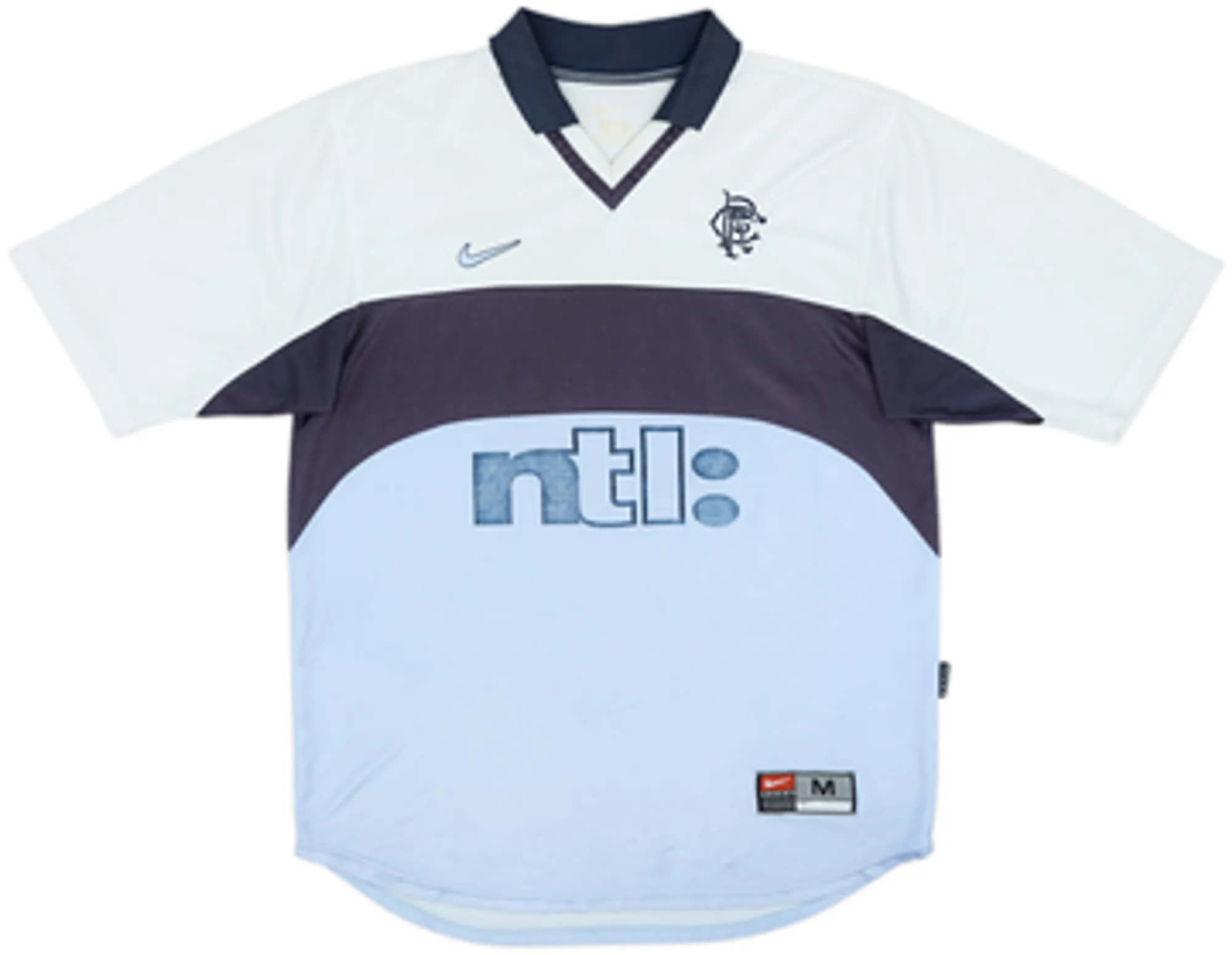 Nike Rangers Mens SS Away Shirt 1999/00