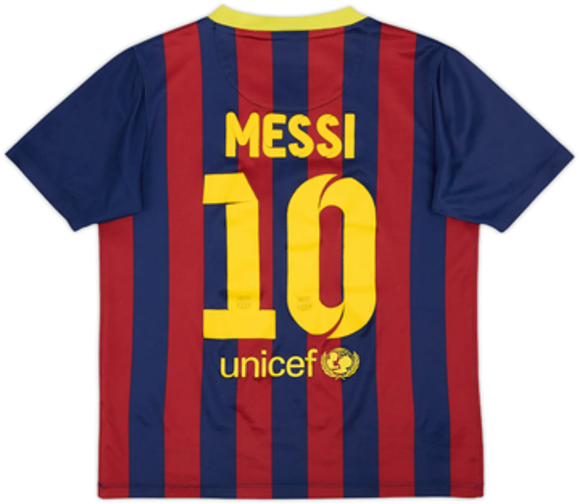 Nike Barcelona Boys SS Home Shirt 2013/14