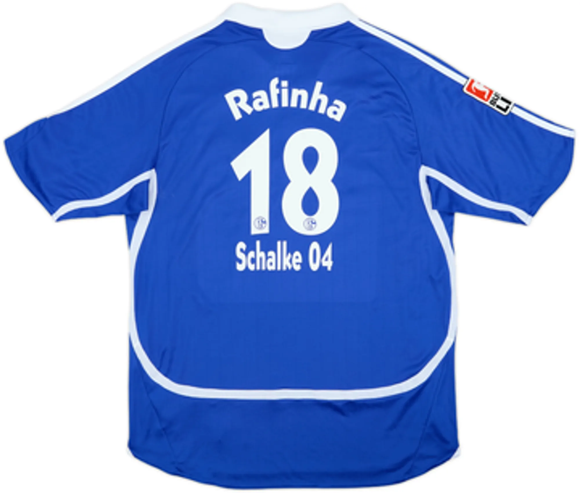 adidas Schalke 04 Boys SS Home Shirt 2006/07