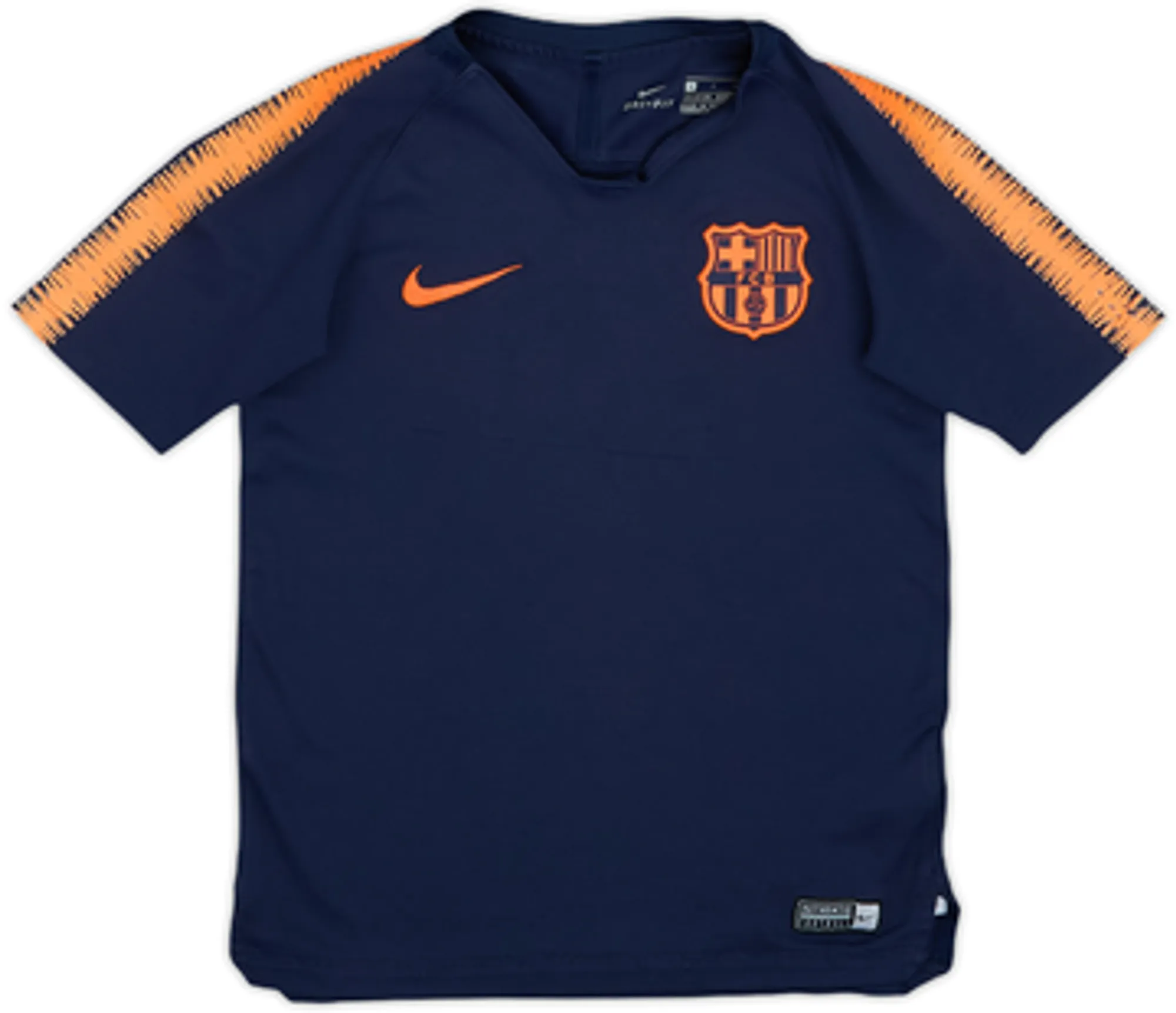Nike Barcelona Boys SS Home Shirt 2018/19