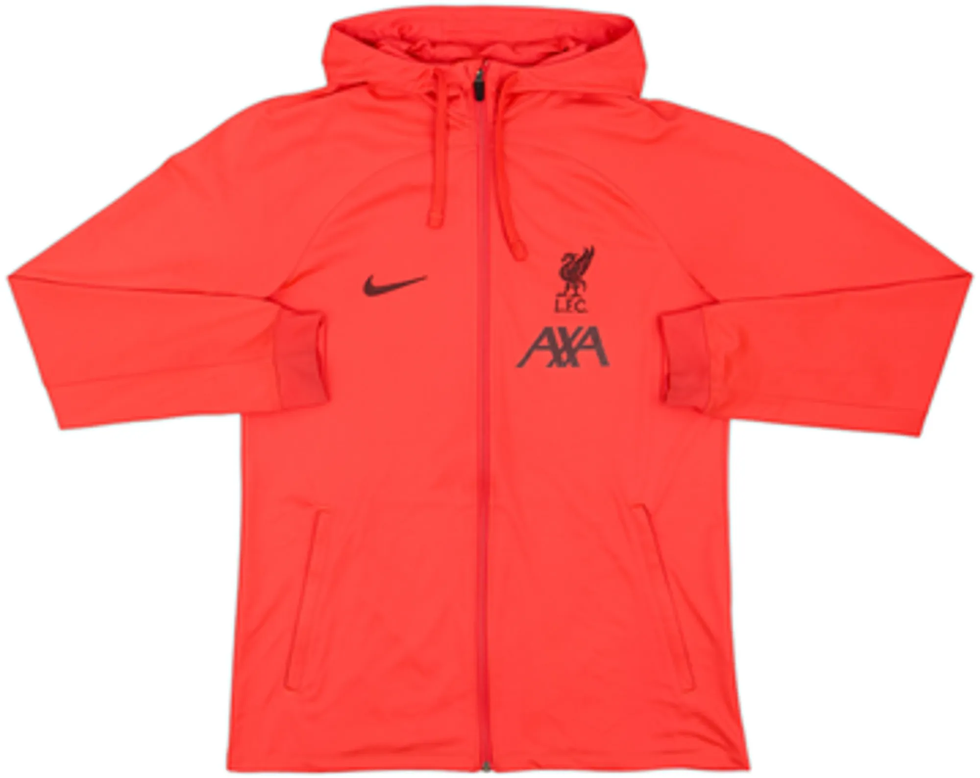 2022-23 Liverpool Nike Hooded Track Jacket - 9/10 - (M)