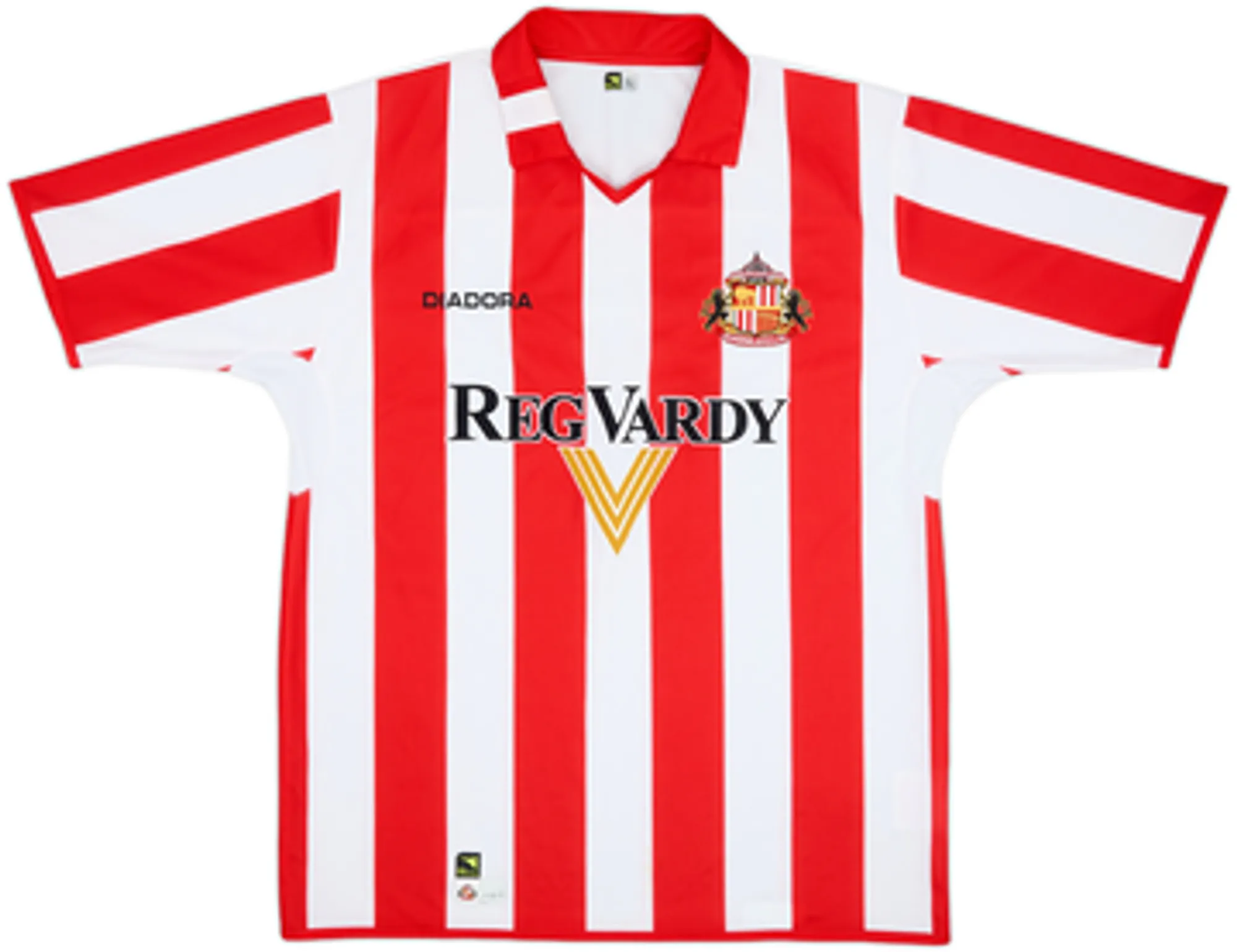 Diadora Sunderland Mens SS Home Shirt 2004/05
