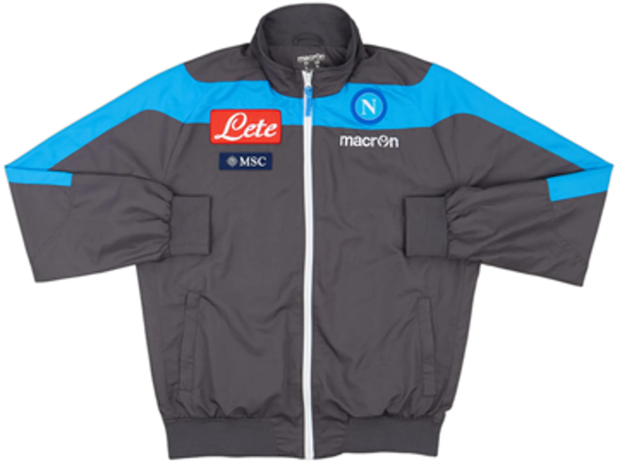 2012-13 Napoli Macron Track Jacket - 6/10 - (L)