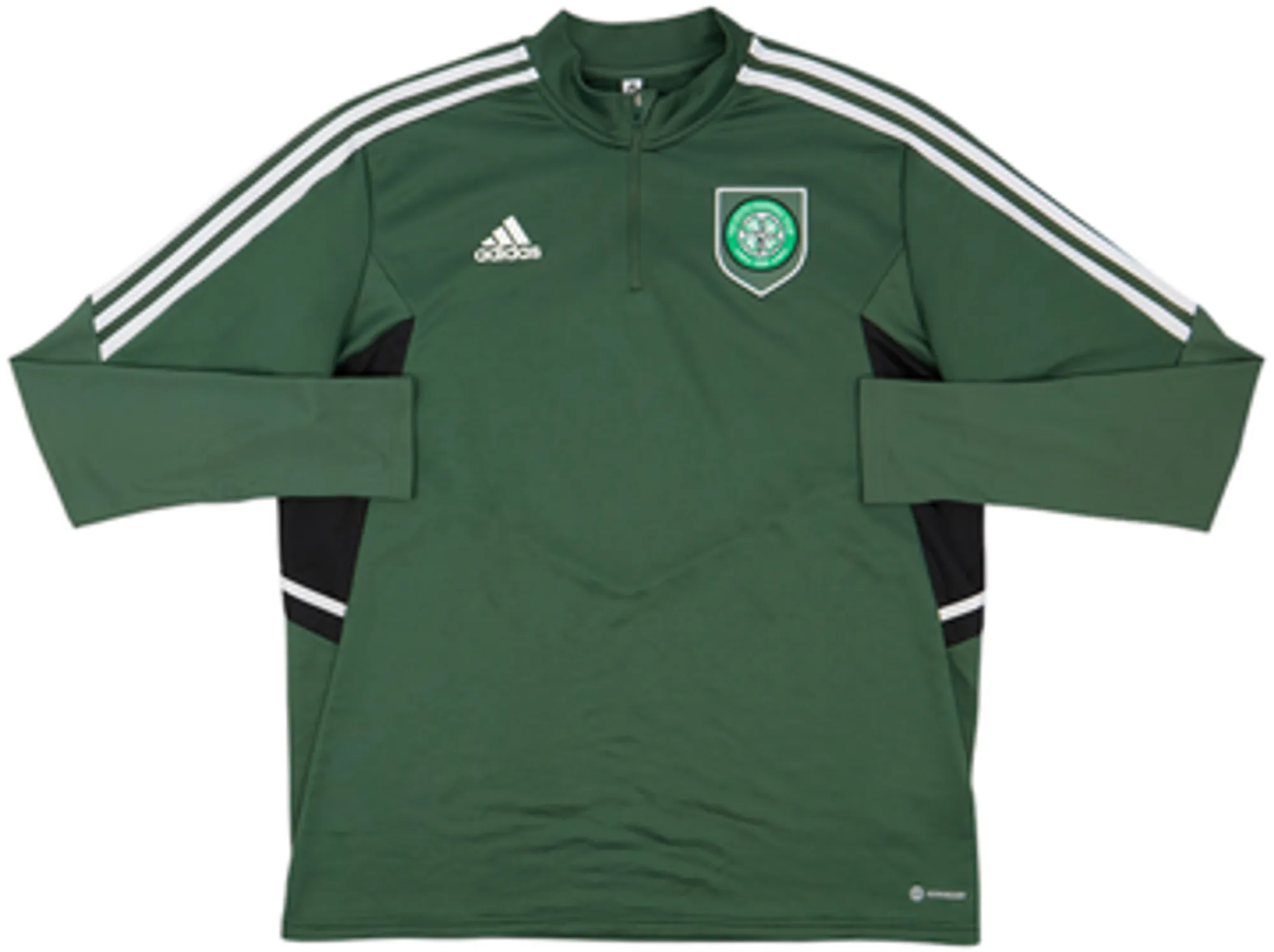 2022-23 Celtic adidas 1/4 Zip Drill Top - 8/10 - (XL)