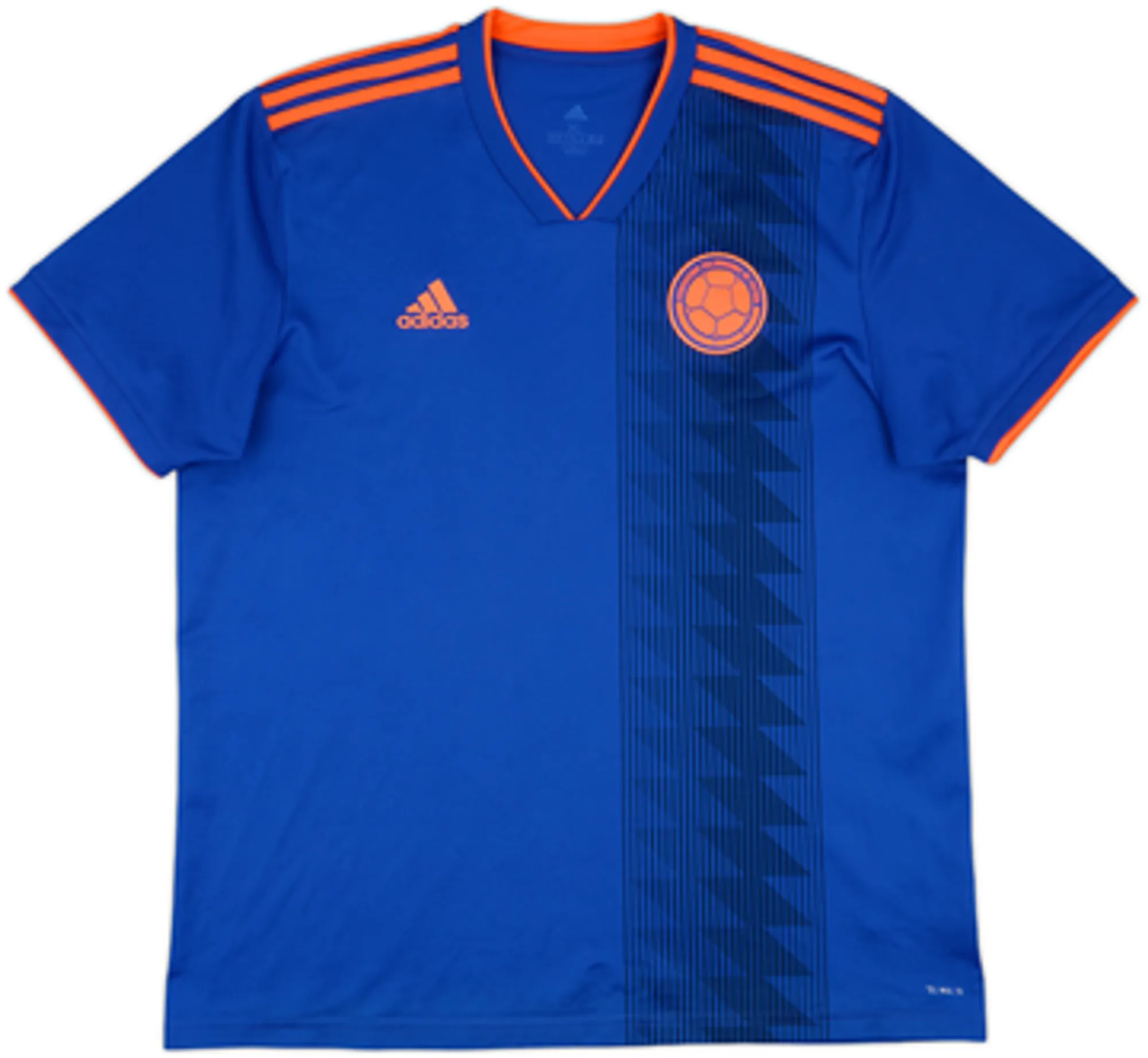 adidas Colombia Mens SS Away Shirt 2018