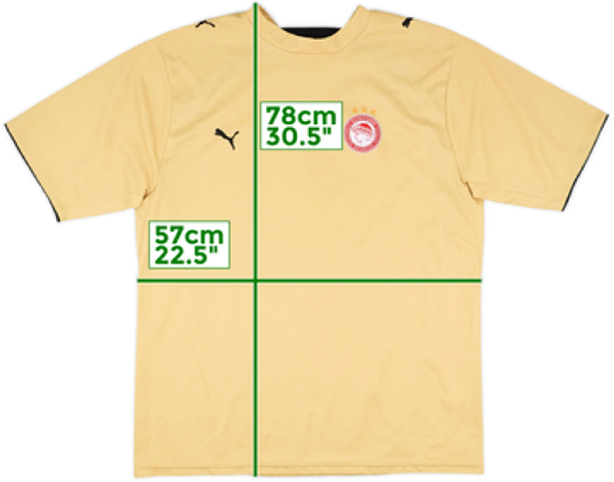 Puma Olympiacos Mens SS Third Shirt 2006/07