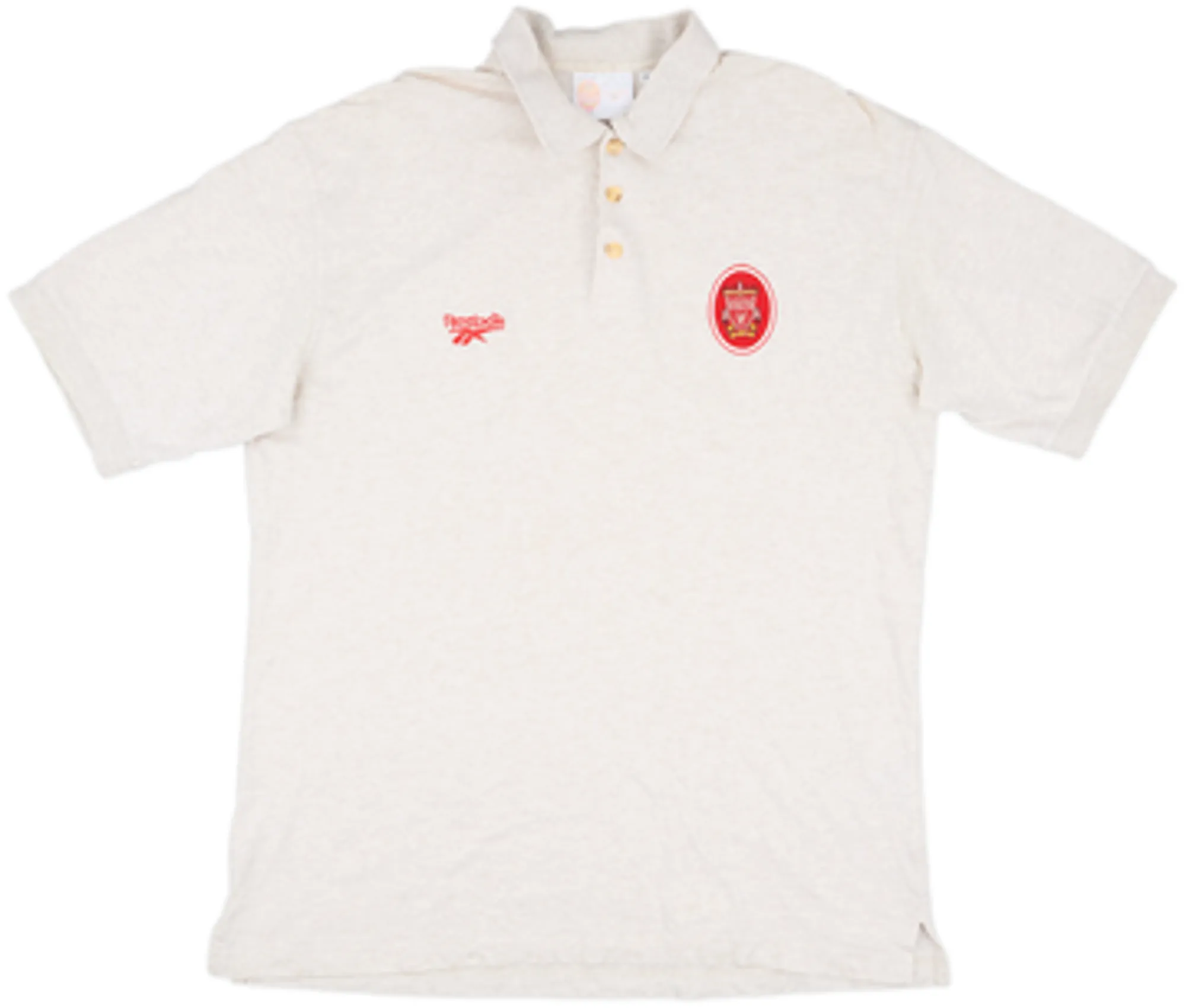 1996-97 Liverpool Reebok Polo Shirt - 8/10 - (M)