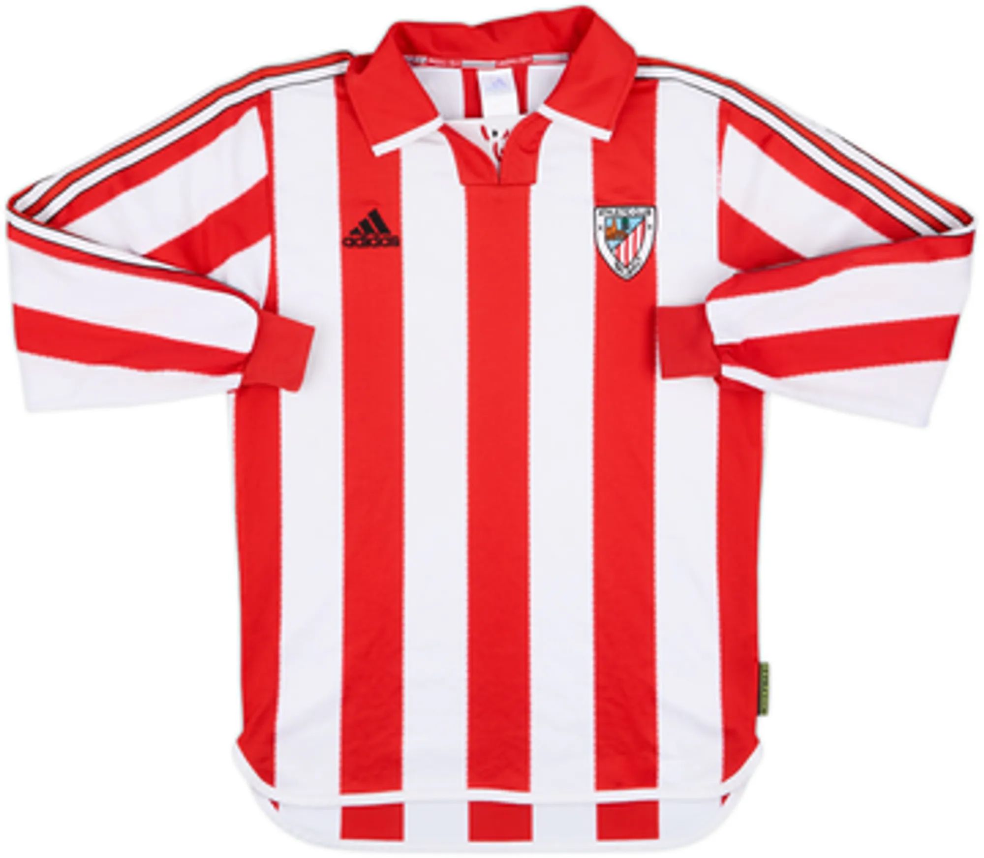 adidas Athletic Bilbao Mens LS Player Issue Home Shirt 1999/01