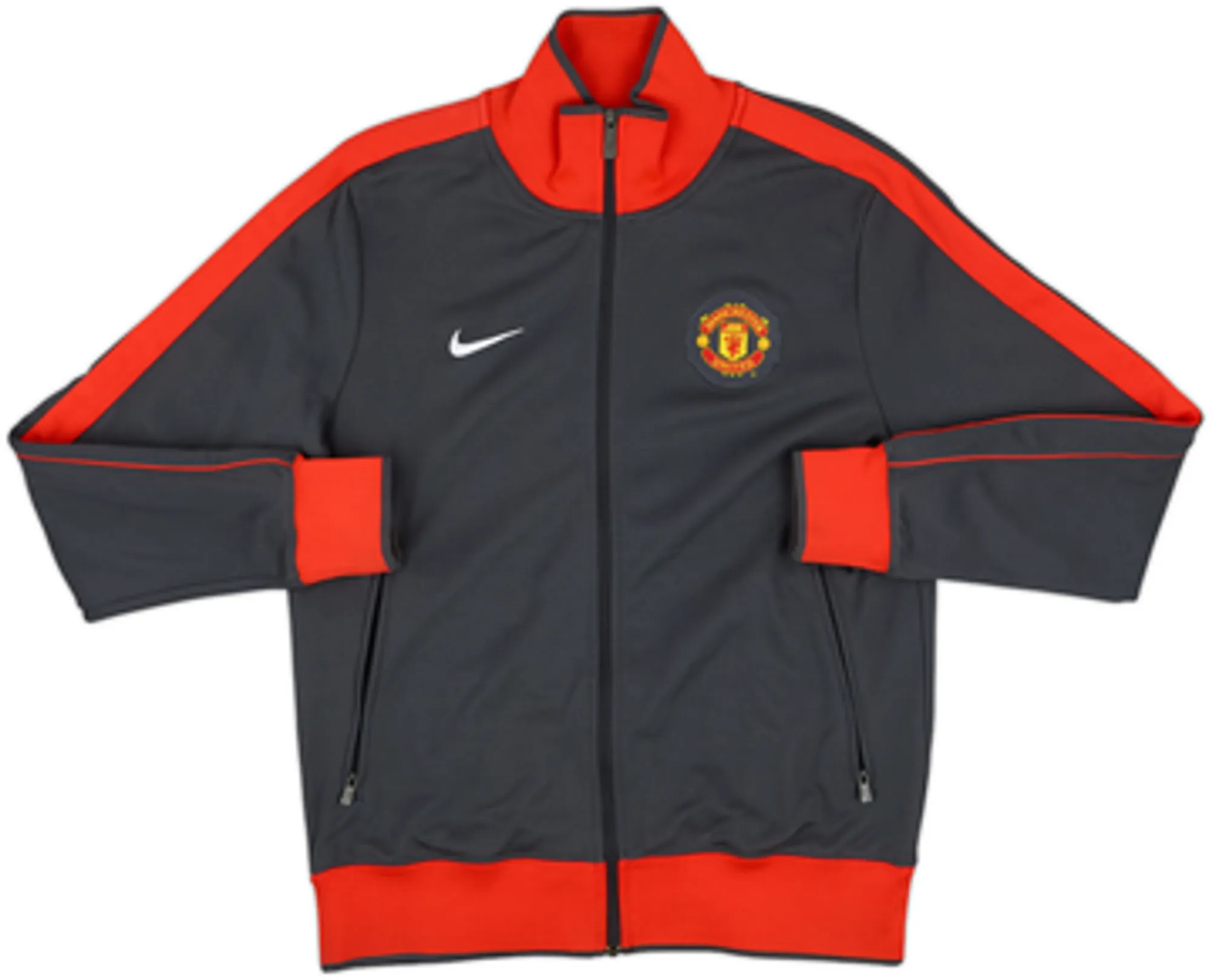 2010-11 Manchester United Nike Track Jacket - 9/10 - (M)
