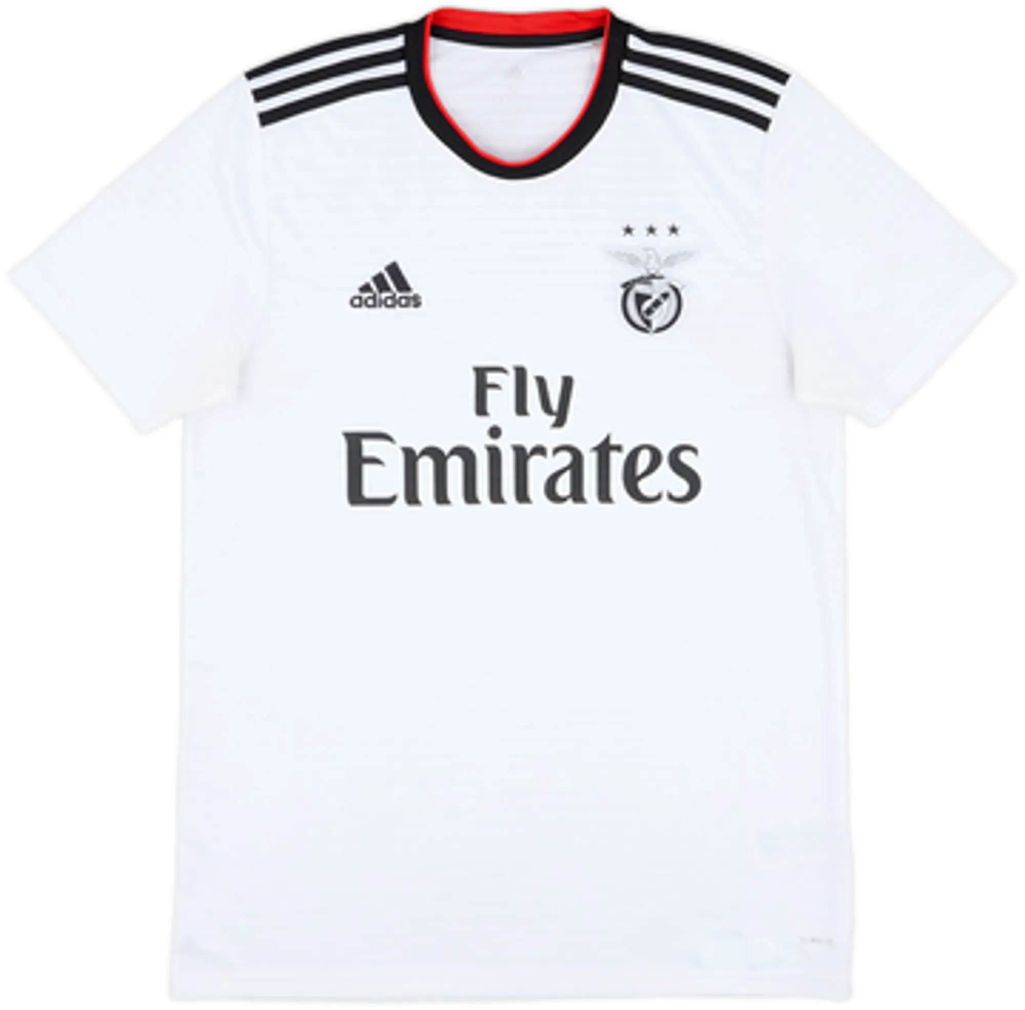 adidas Benfica Mens SS Away Shirt 2018/19