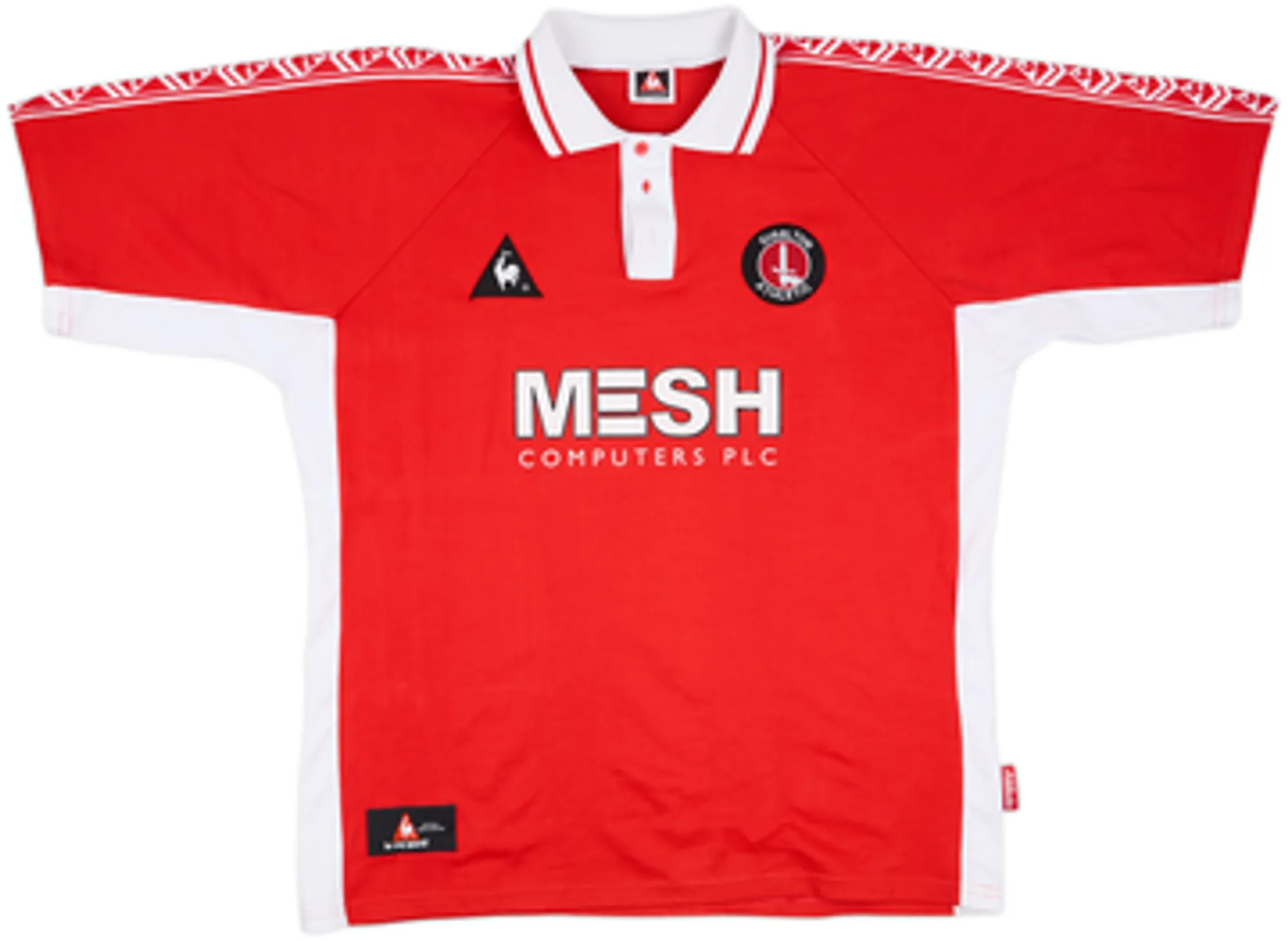 LeCoqSportif Charlton Athletic Mens SS Home Shirt 1998/99