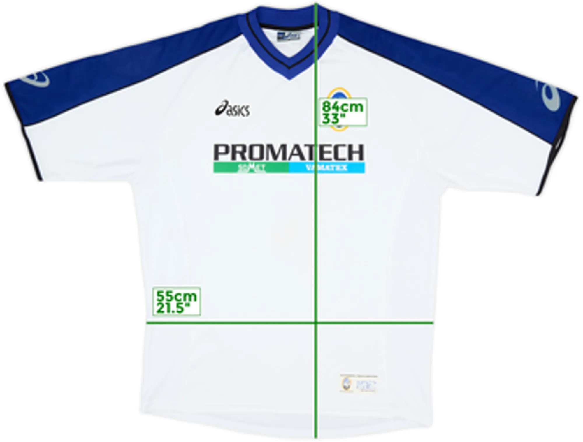 Asics Atalanta Mens SS Away Shirt 2002/03