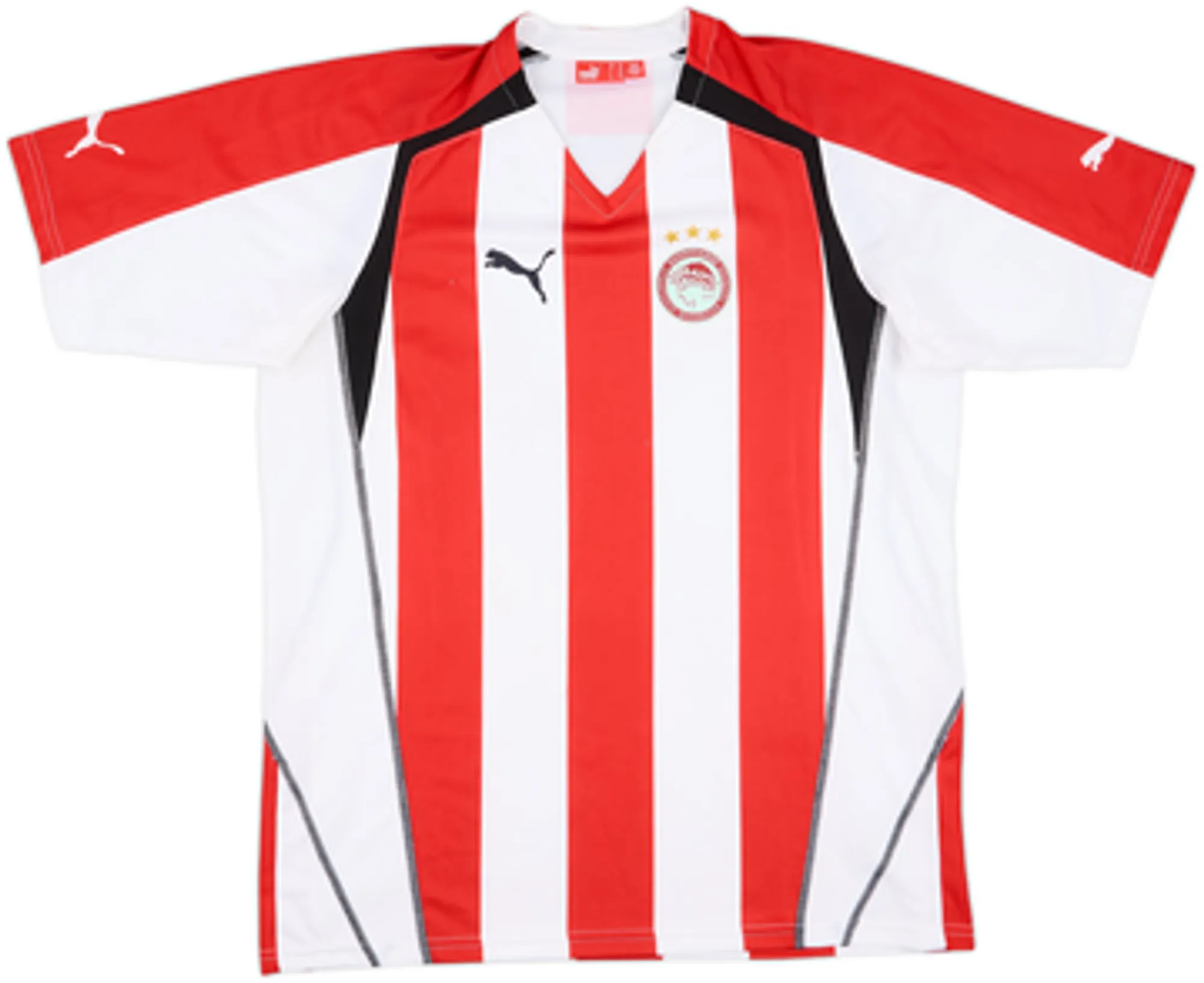 Puma Olympiacos Mens SS Home Shirt 2005/06