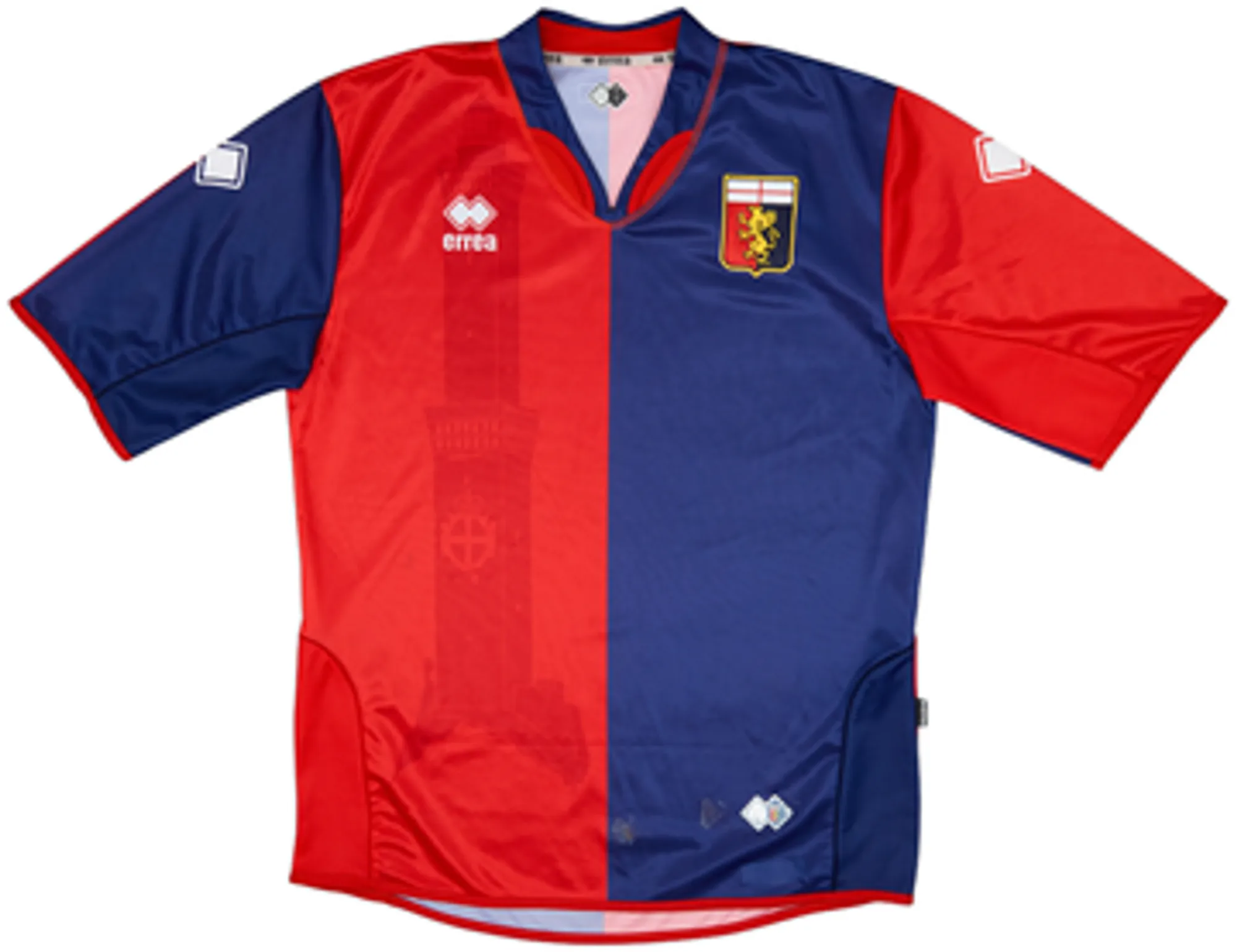 Errea Genoa Mens SS Home Shirt 2005/06