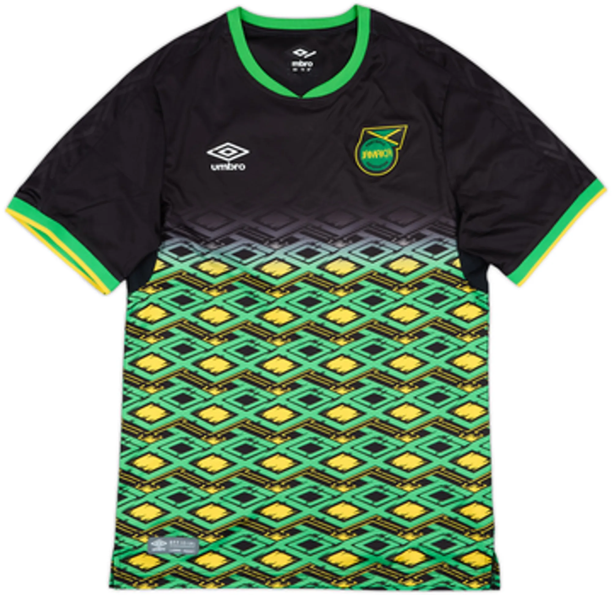 Umbro Jamaica Mens SS Away Shirt 2018