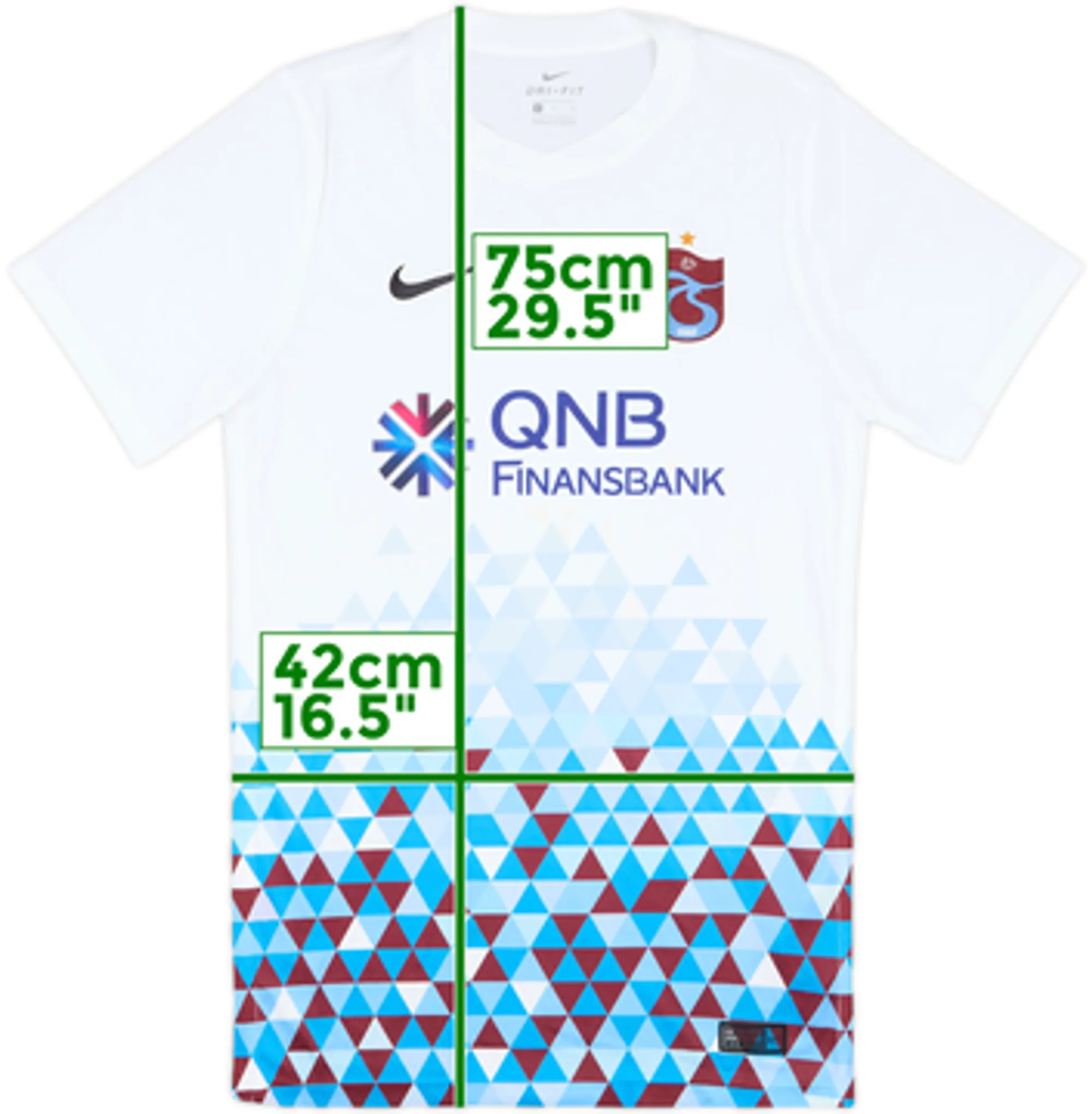 Nike Trabzonspor Mens SS Away Shirt 2017/18