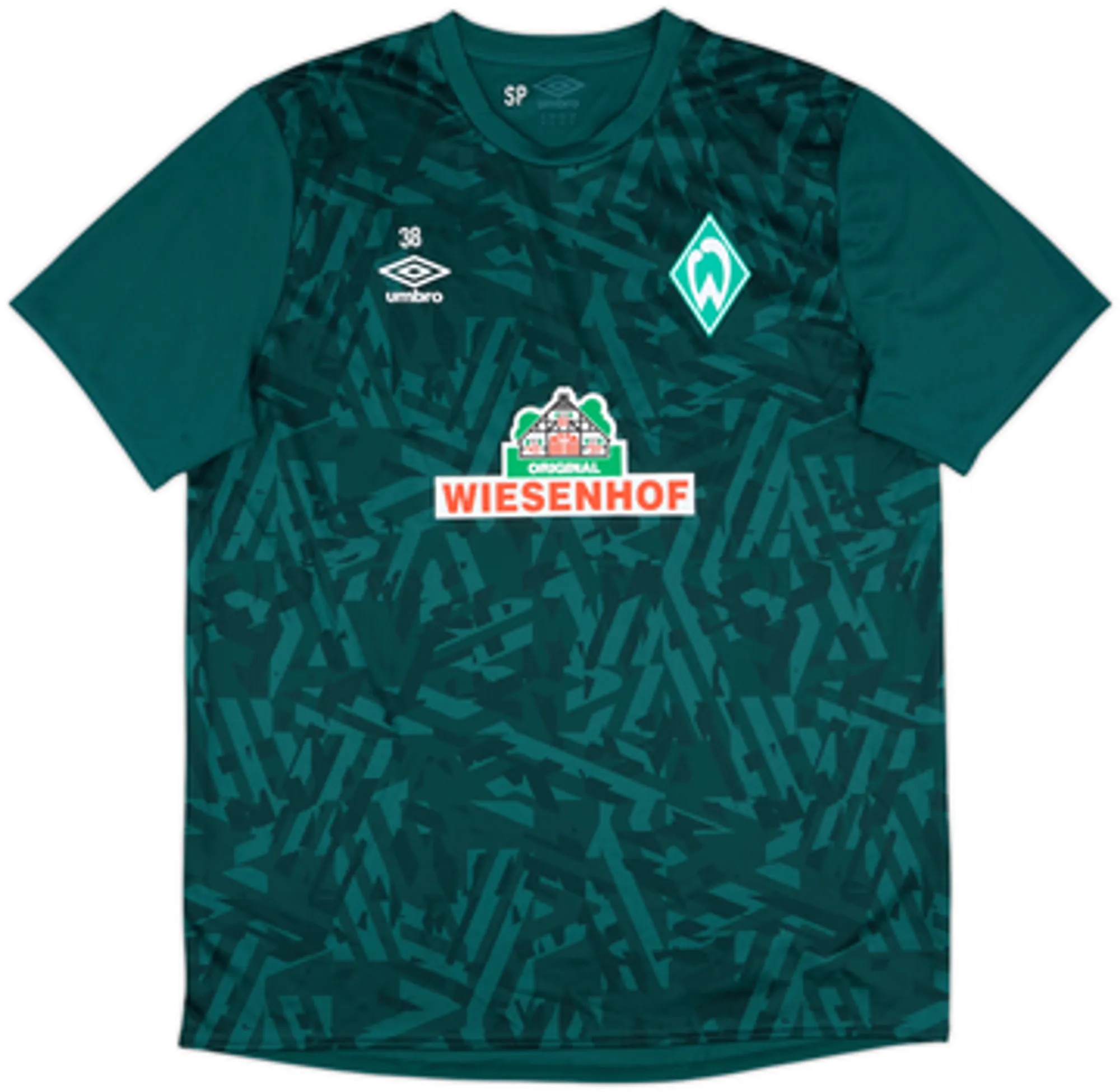 Umbro Werder Bremen Mens SS Player Issue Home Shirt 2019/20