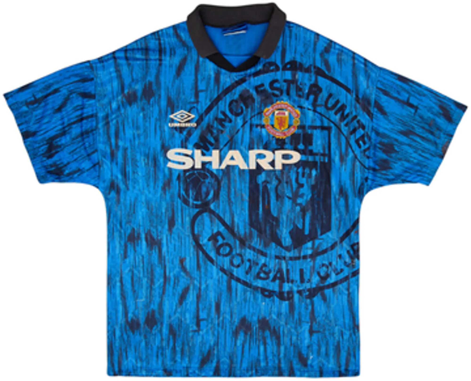 Umbro Manchester United Mens SS Away Shirt 1992/93