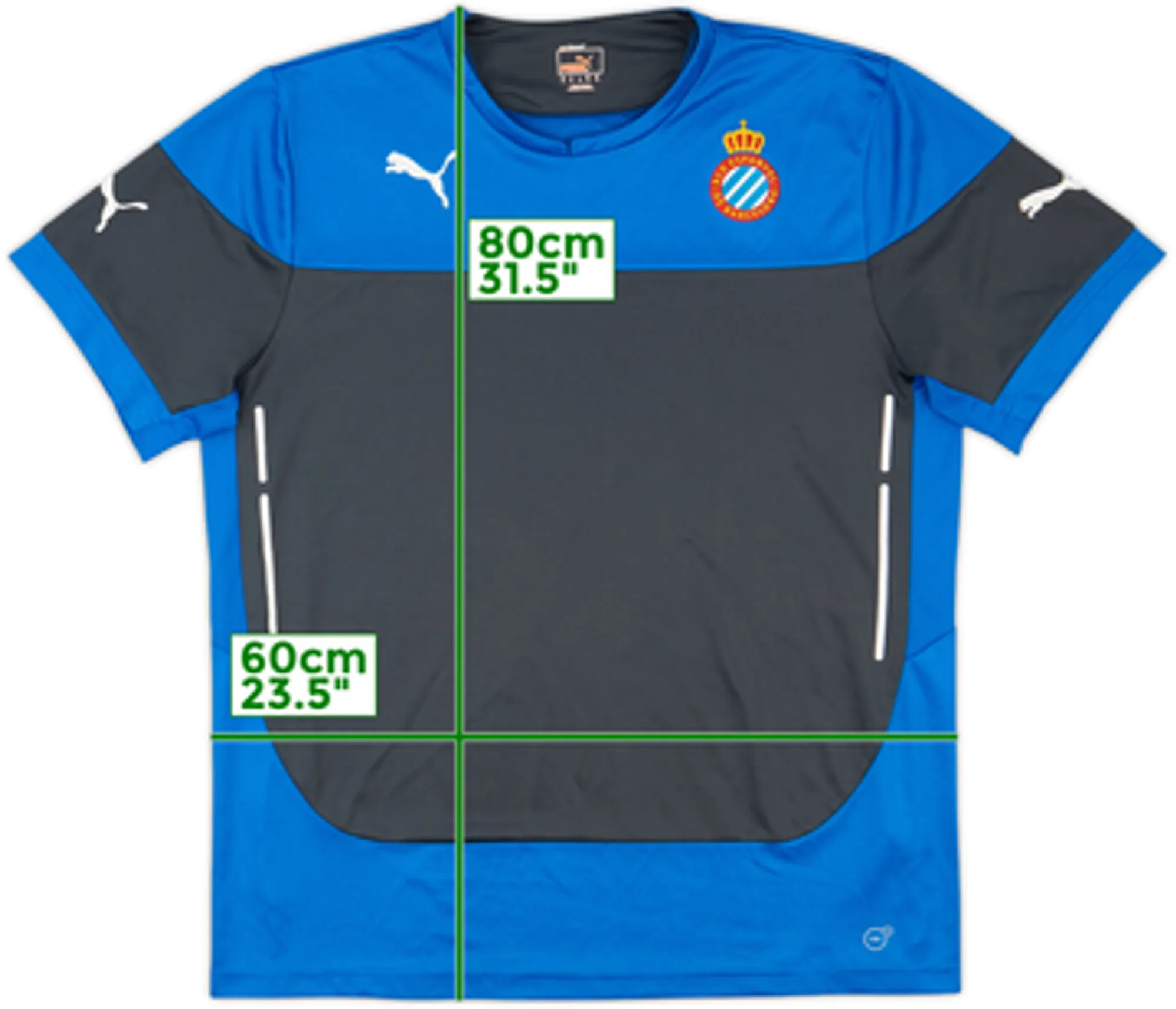 Puma Espanyol Mens SS Home Shirt 2014/15