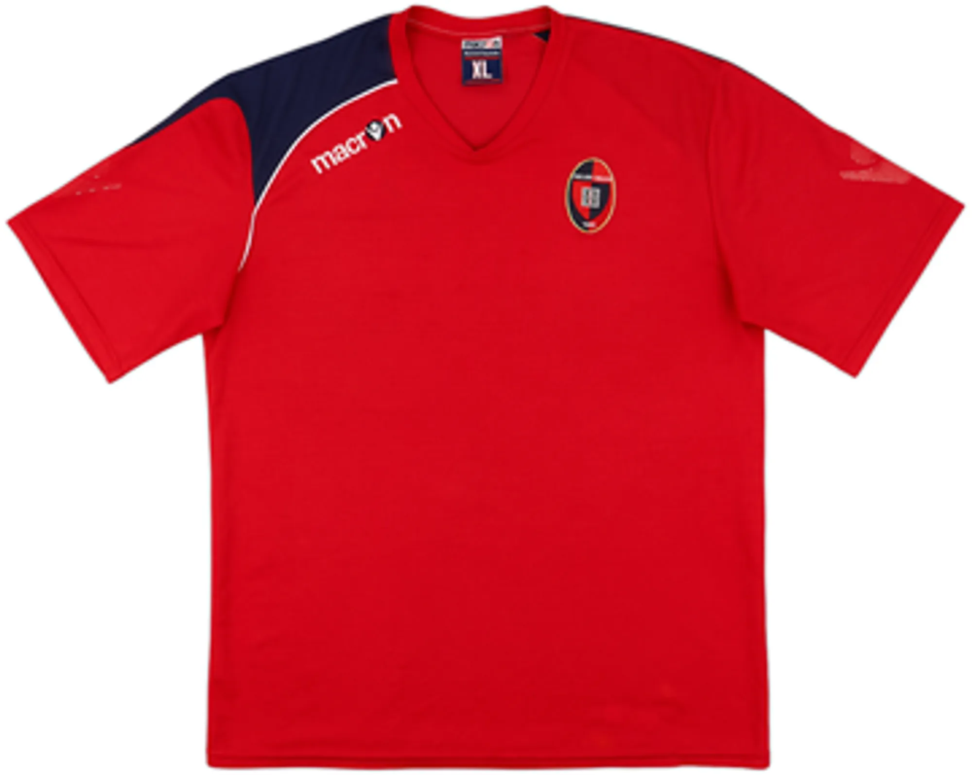 Macron Cagliari Mens SS Home Shirt 2010/11