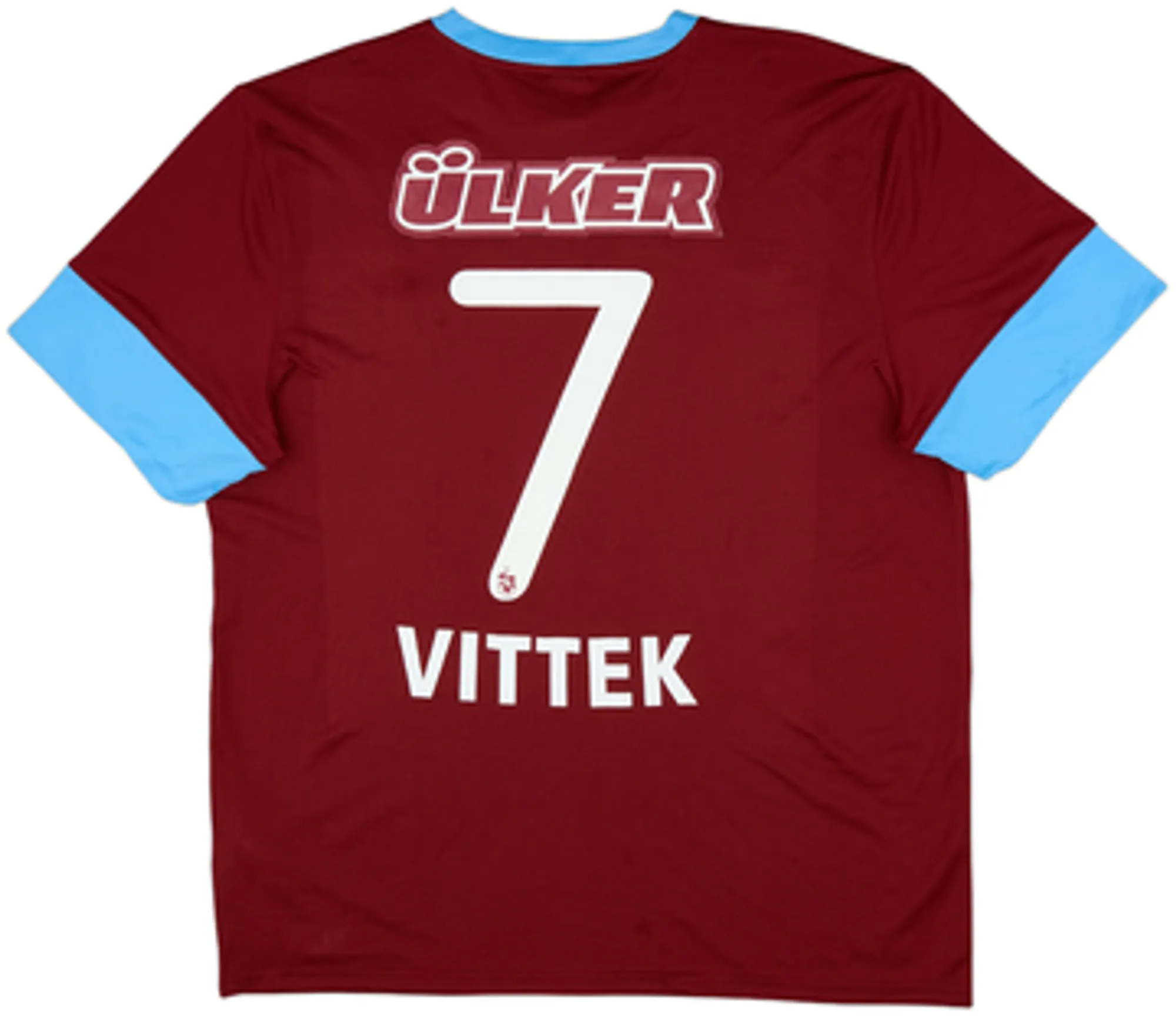2011-12 Trabzonspor Third Shirt Vittek #7 - 6/10 - (XL)