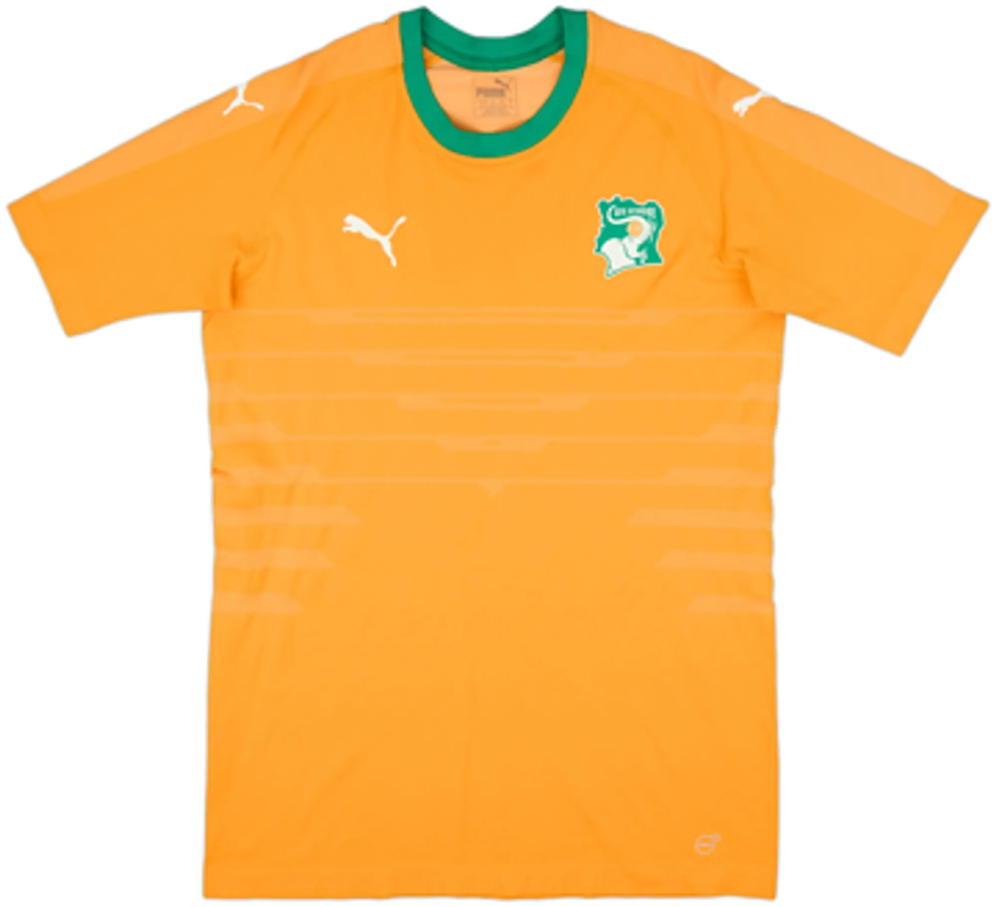 Puma Ivory Coast Mens SS Player Issue Home Shirt 2016