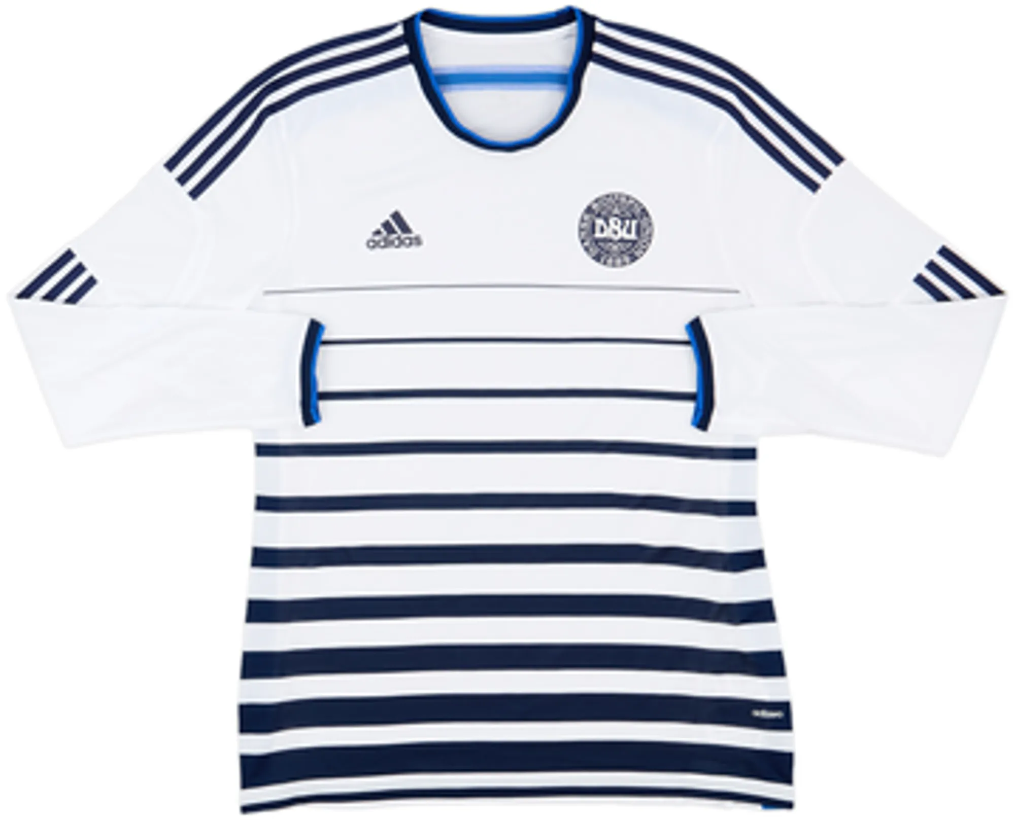 adidas Denmark Mens LS Player Issue Away Shirt 2014