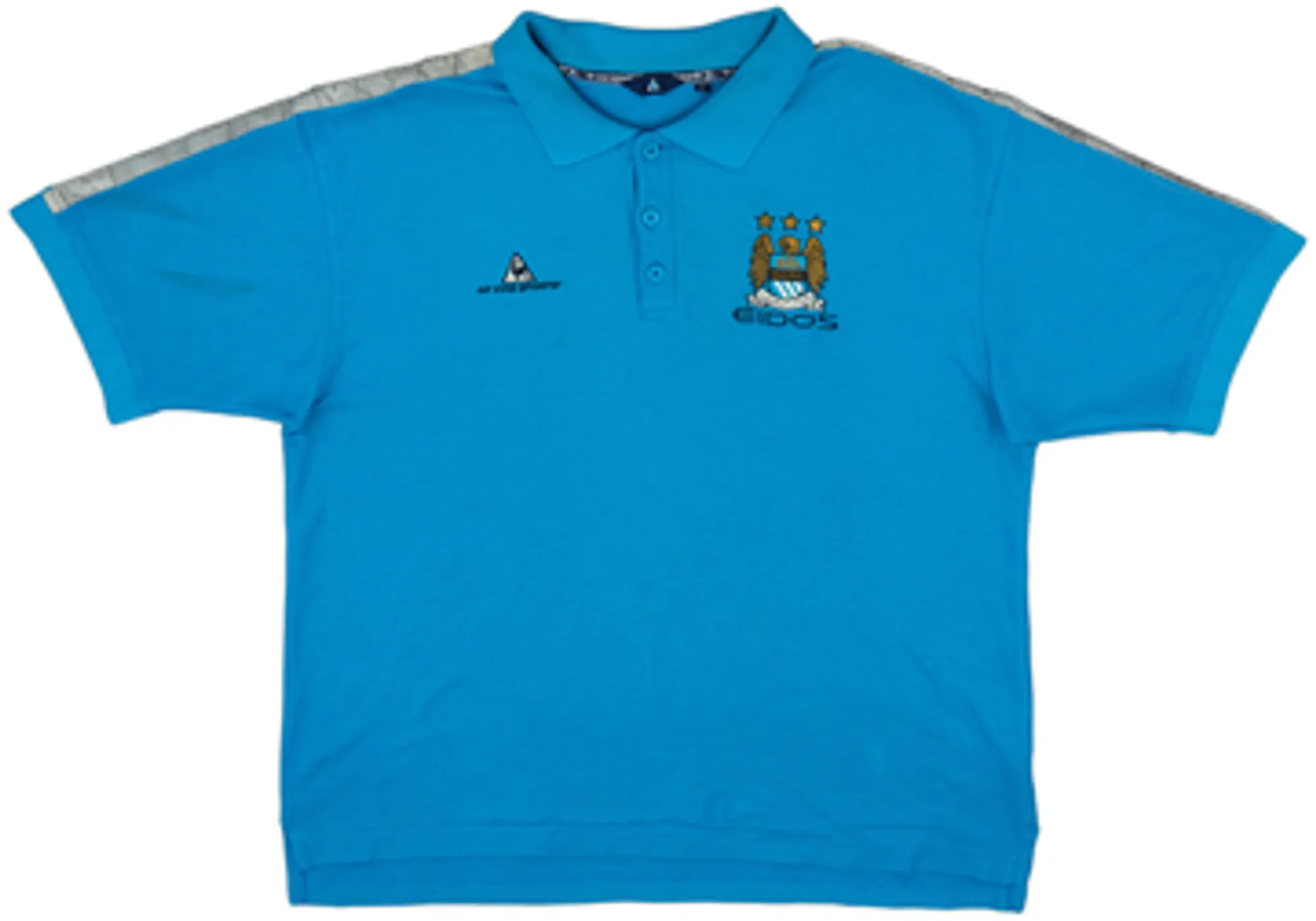 1999-00 Manchester City Le Coq Sportif Polo Shirt - 6/10 - (L)