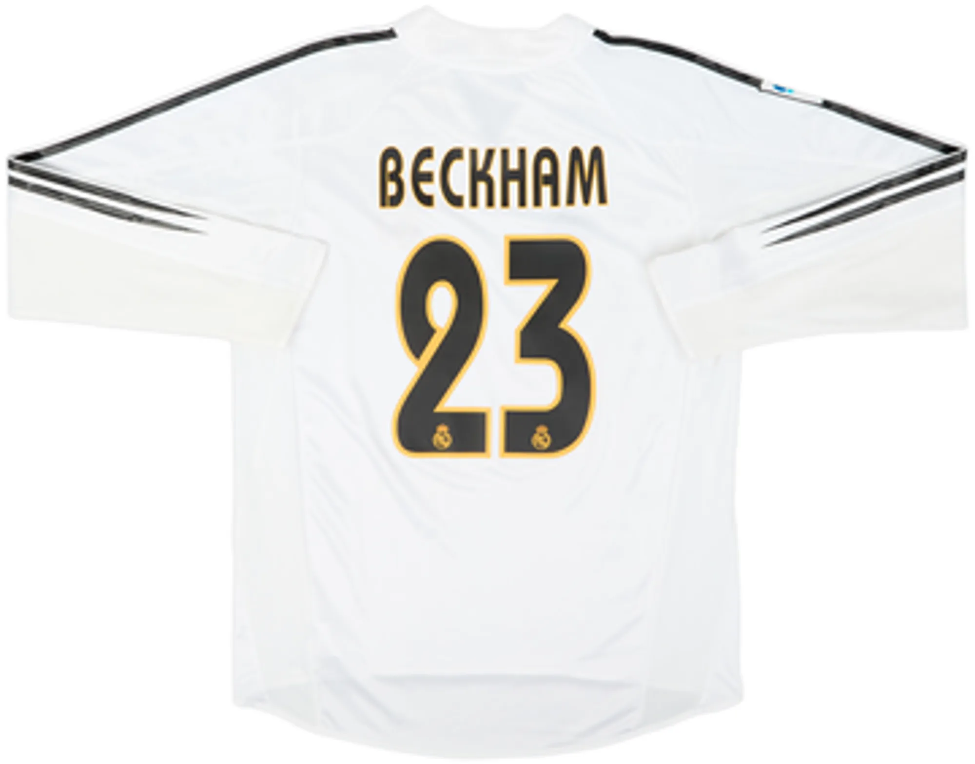 adidas Real Madrid Mens LS Home Shirt 2004/05