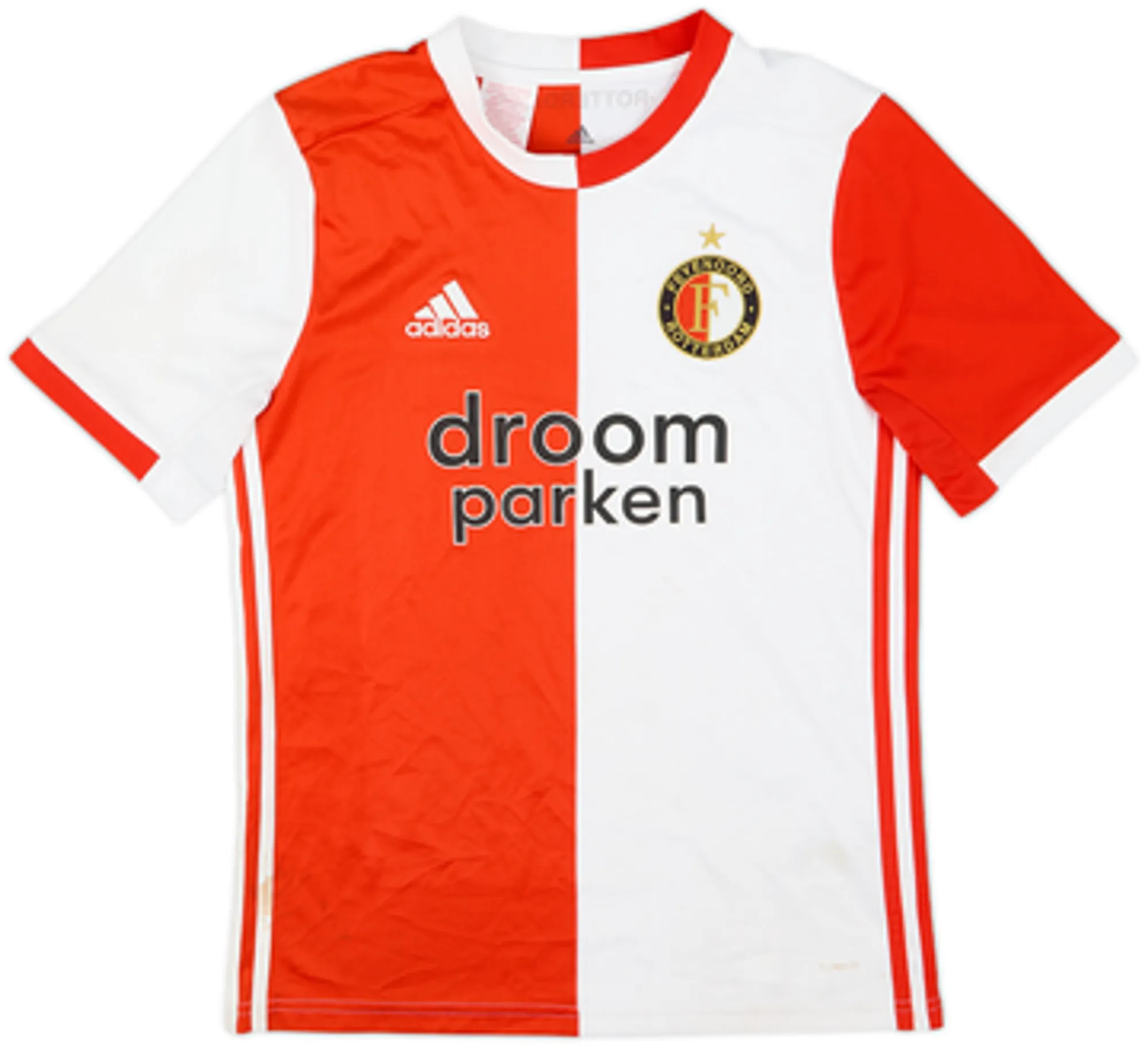 adidas Feyenoord Boys SS Home Shirt 2019/20