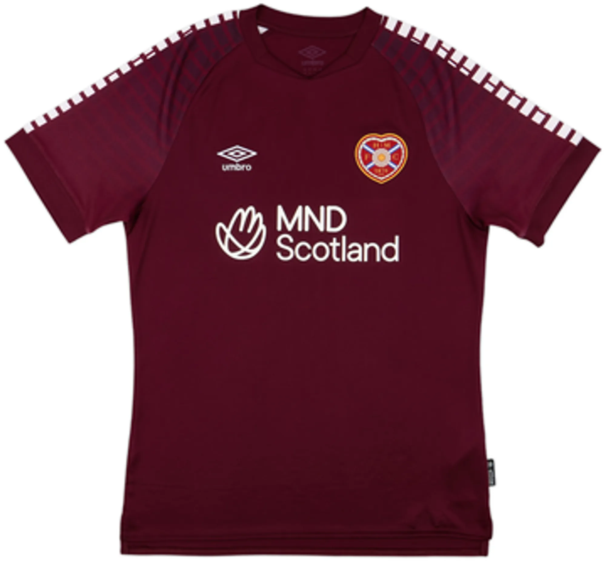 Umbro Heart of Midlothian Mens SS Home Shirt 2023/24
