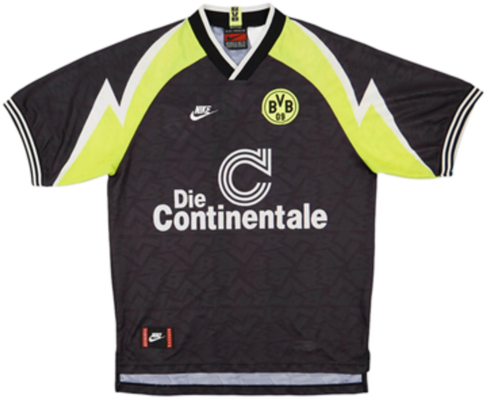 Nike Borussia Dortmund Mens SS Away Shirt 1995/96