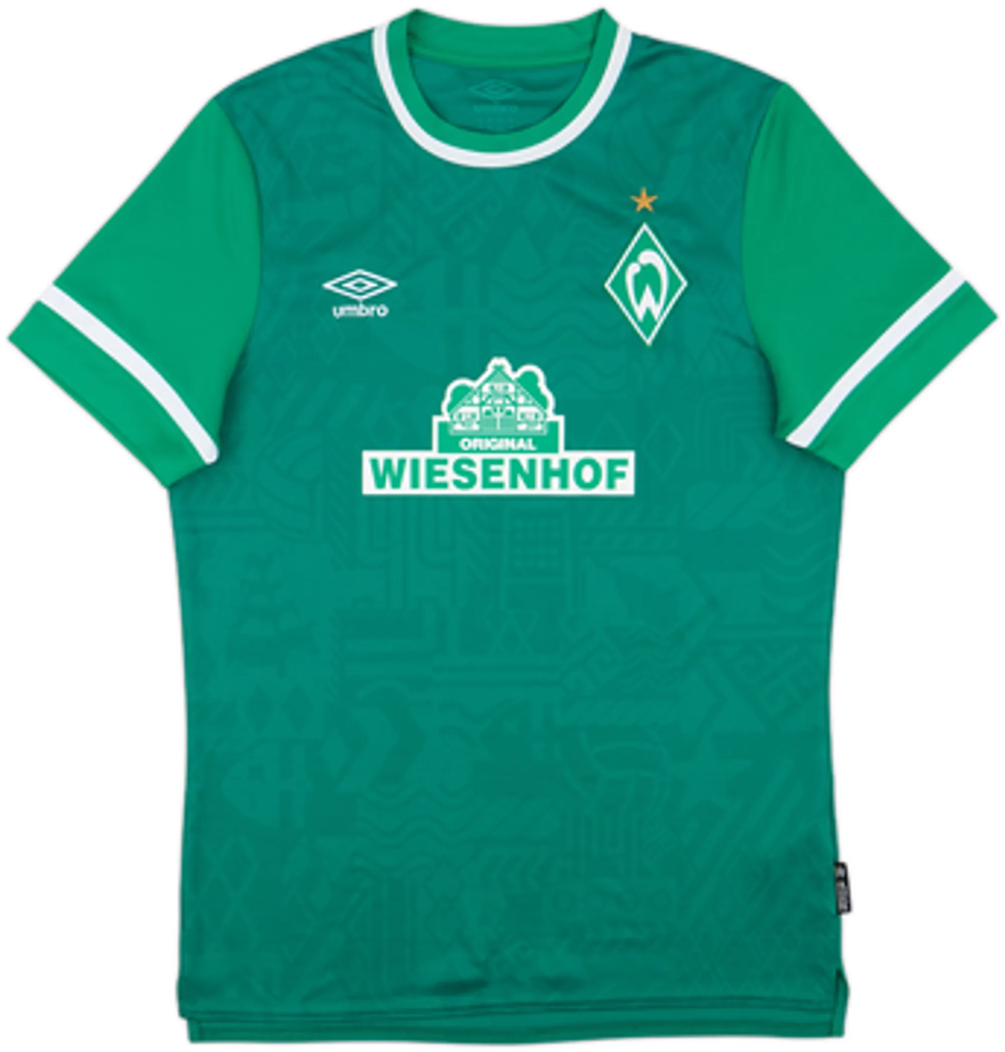 Umbro Werder Bremen Mens SS Home Shirt 2021/22