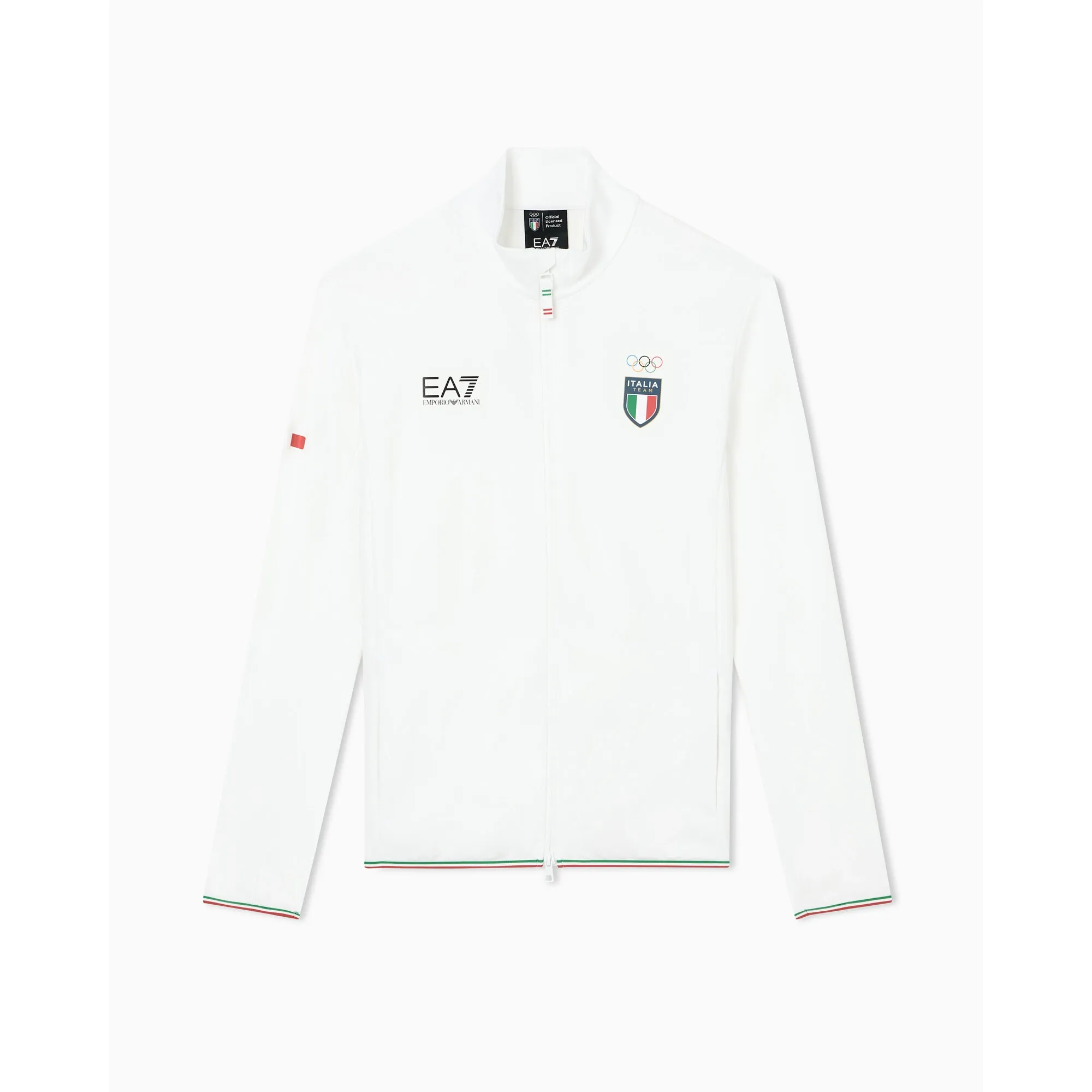 Milano Cortina 2026 Armani Team Italy Powerstretch Jacket - White