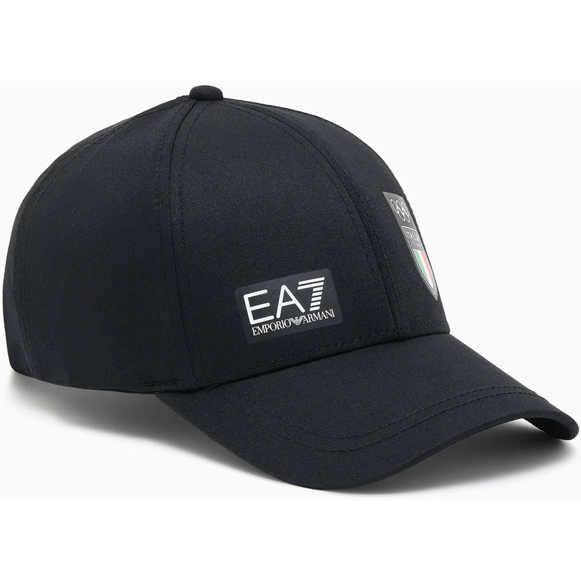 Milano Cortina 2026 Armani Team Italy Cap - Black