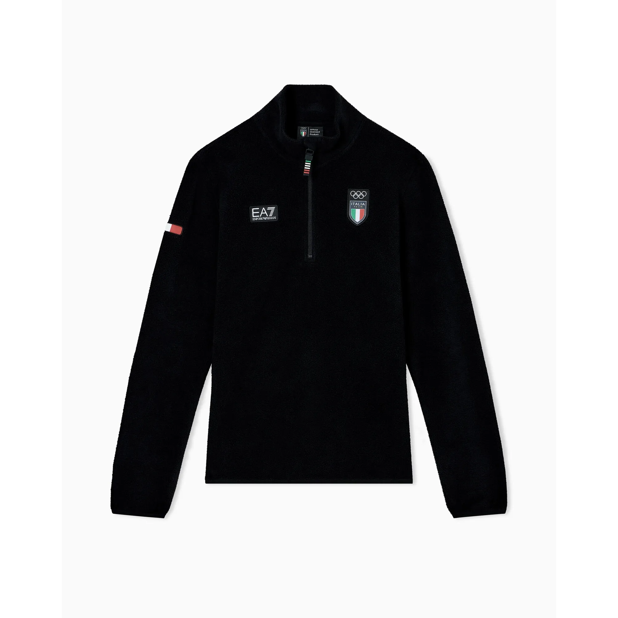 Milano Cortina 2026 Armani Team Italy Polar Fleece - Black - Womens