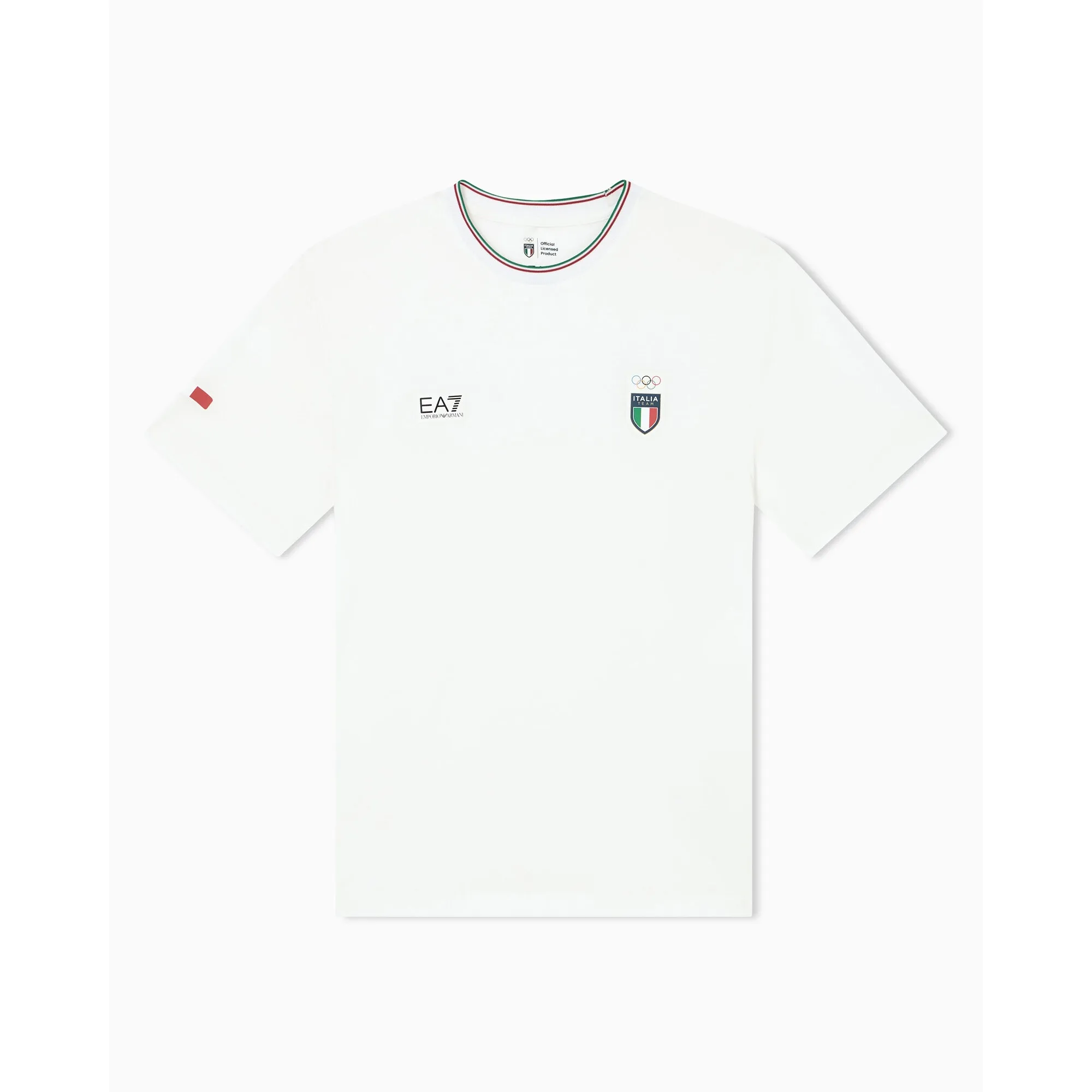 Milano Cortina 2026 Armani Team Italy T-Shirt - White