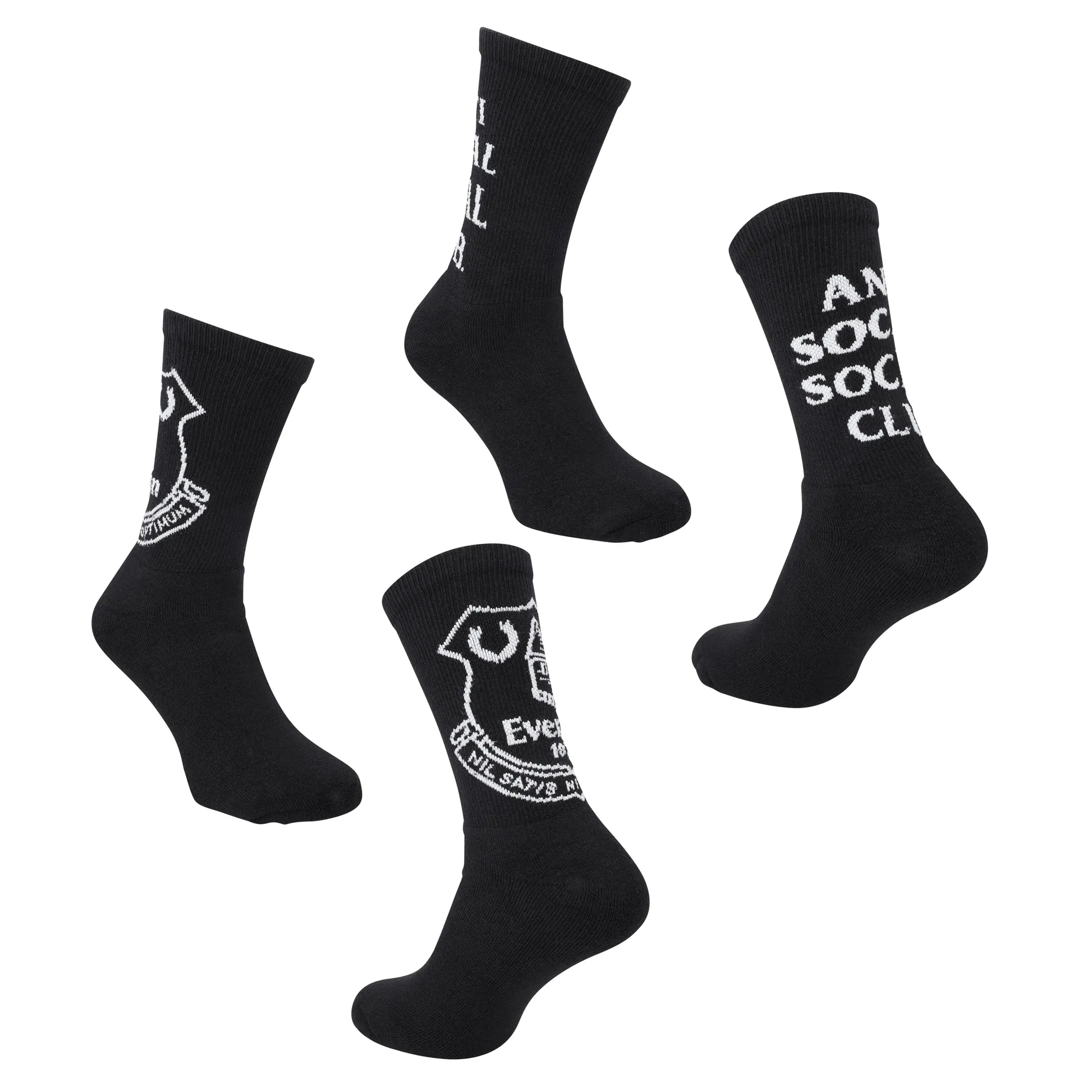 Everton x ASSC Premier Socks - Black