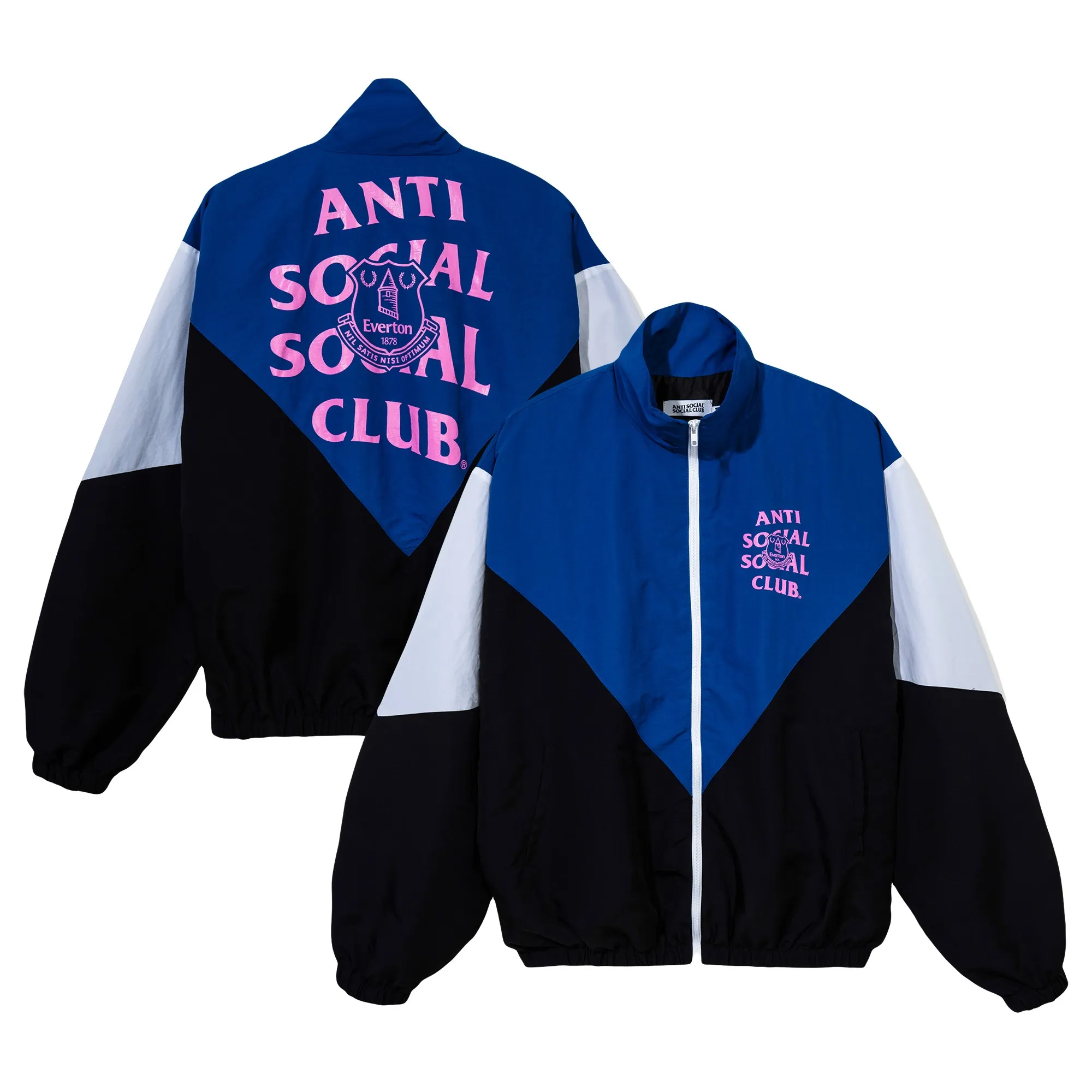 Everton x ASSC Premier Nylon Track Jacket - Black