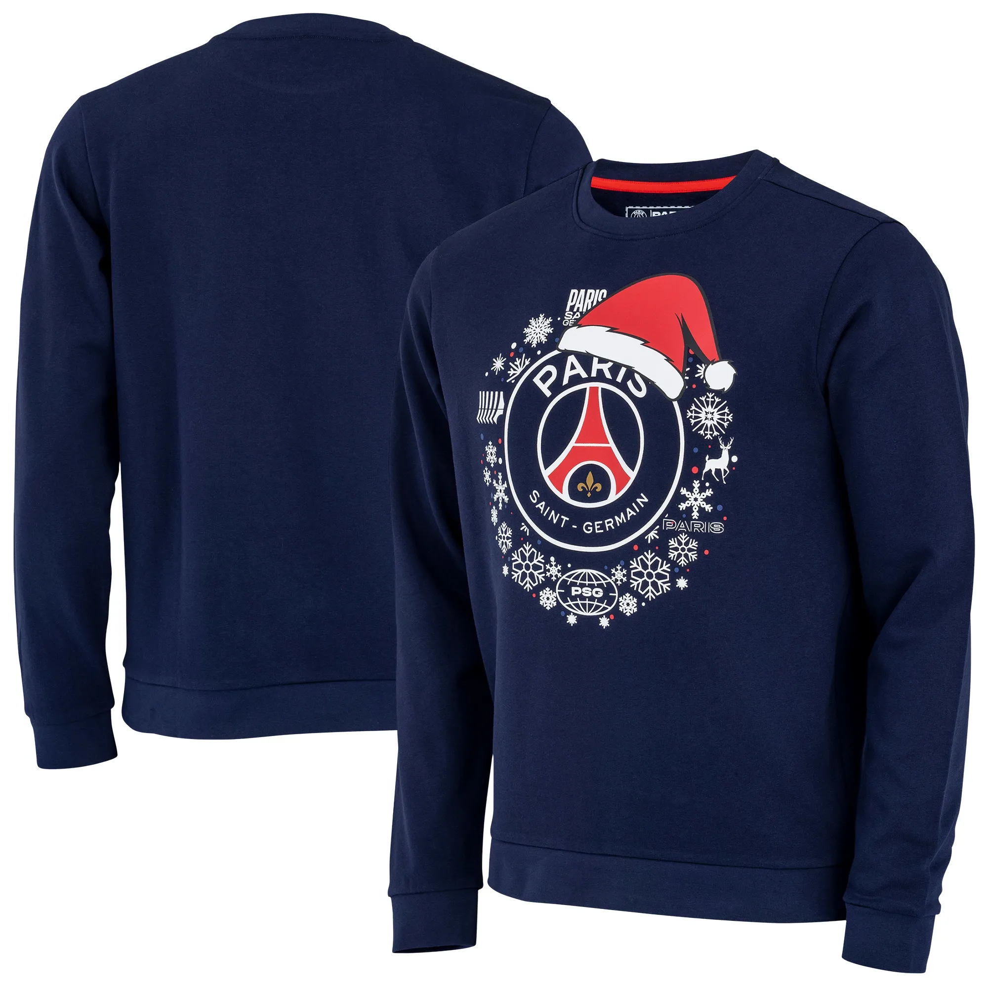 PSG Christmas Sweatshirt - Navy - Kids