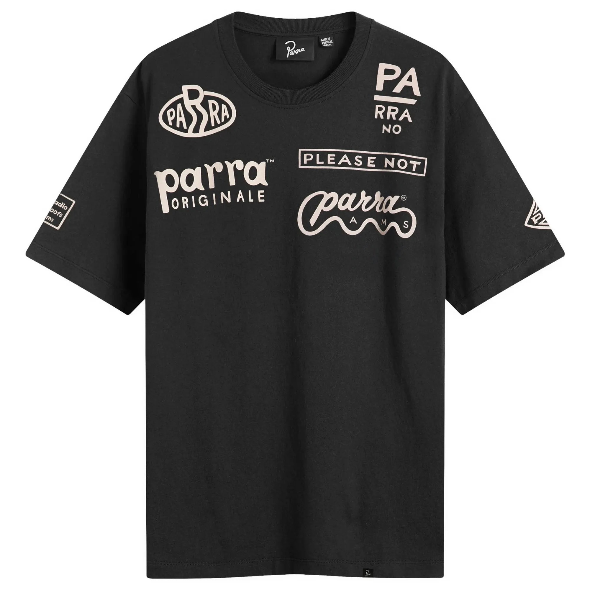 By Parra Men's Media Training T-Shirt Black