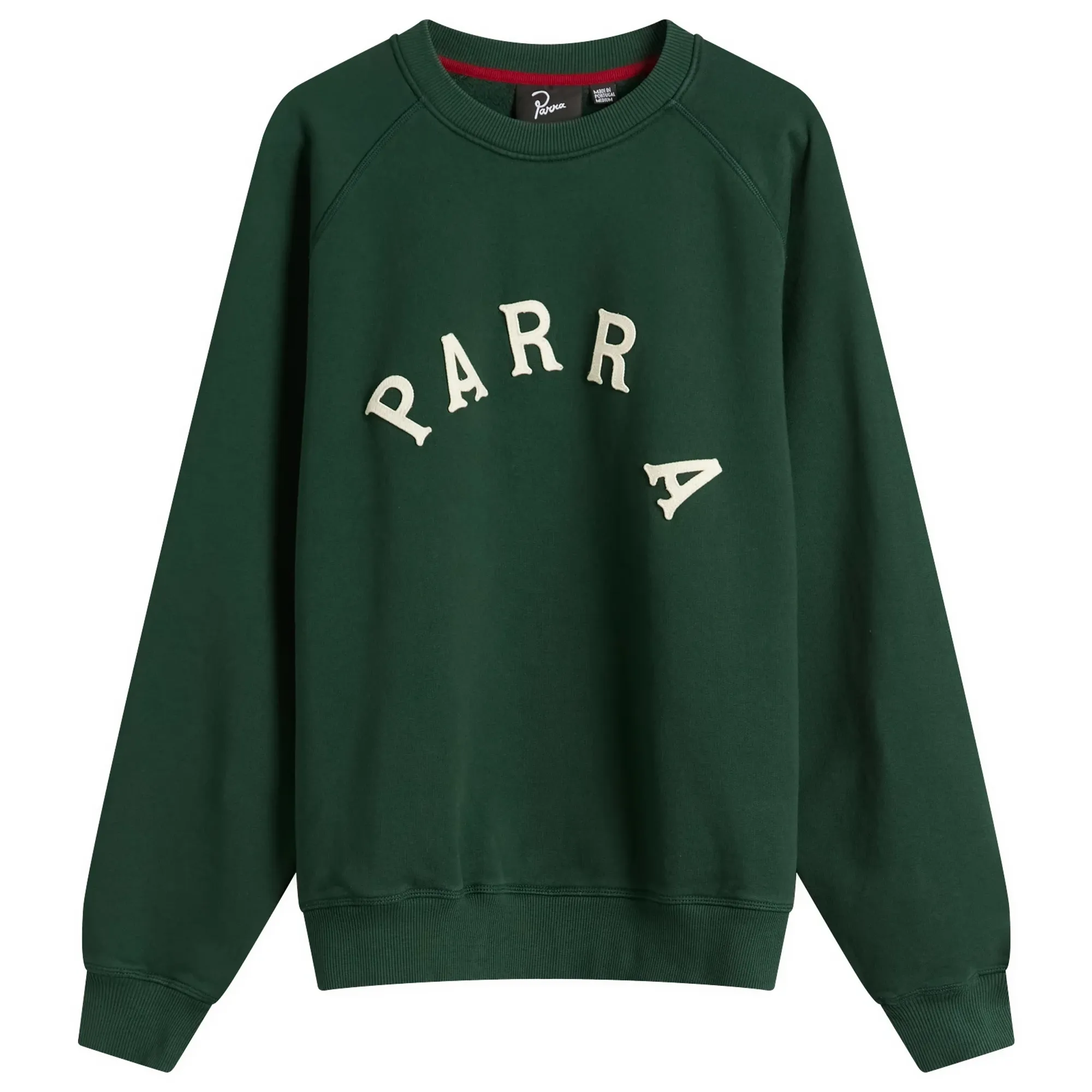 By Parra Men's Drunk Parent Crew Sweatshirt Green