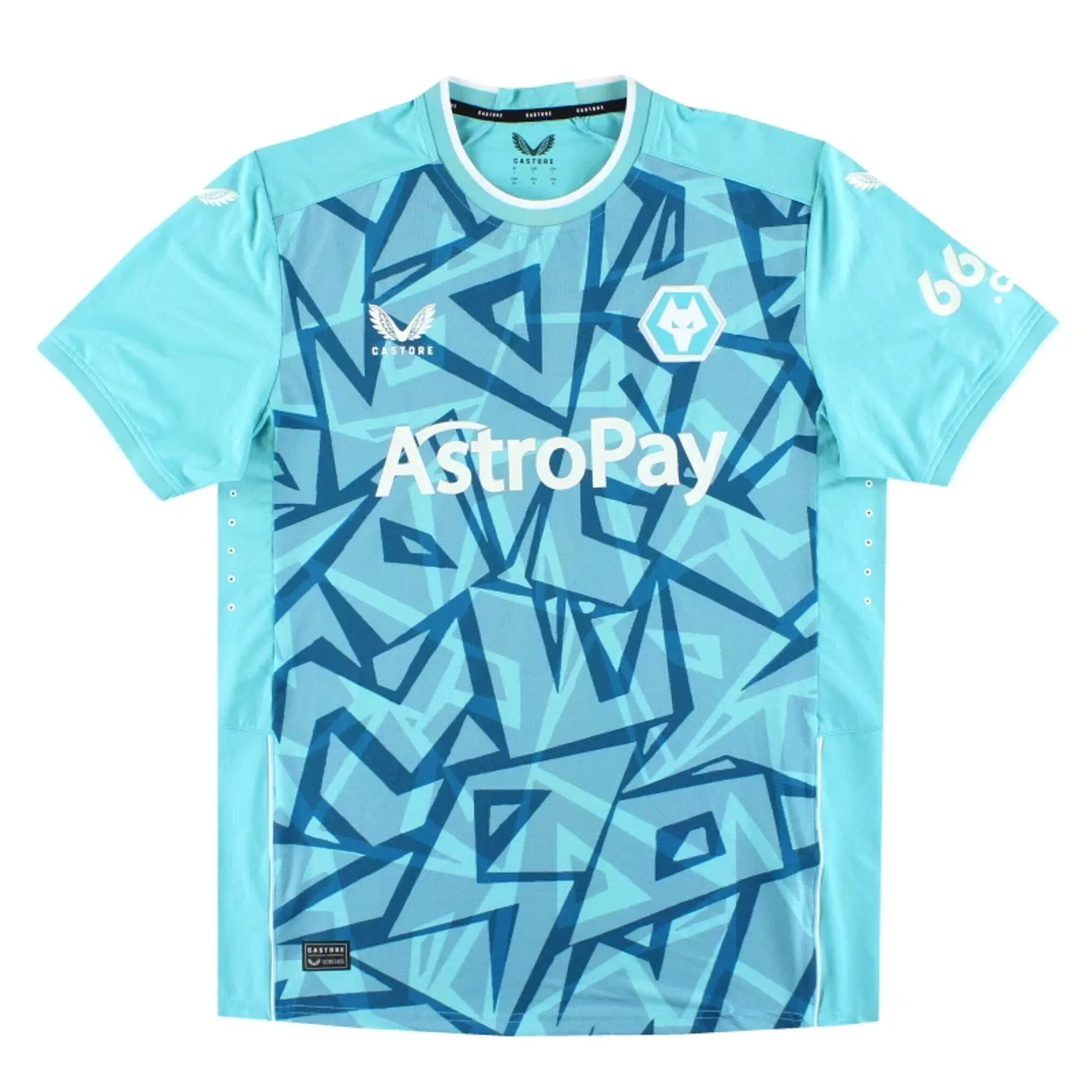 2023-24 Wolves Castore Pro Third Shirt *As New* - Wolves / As New 