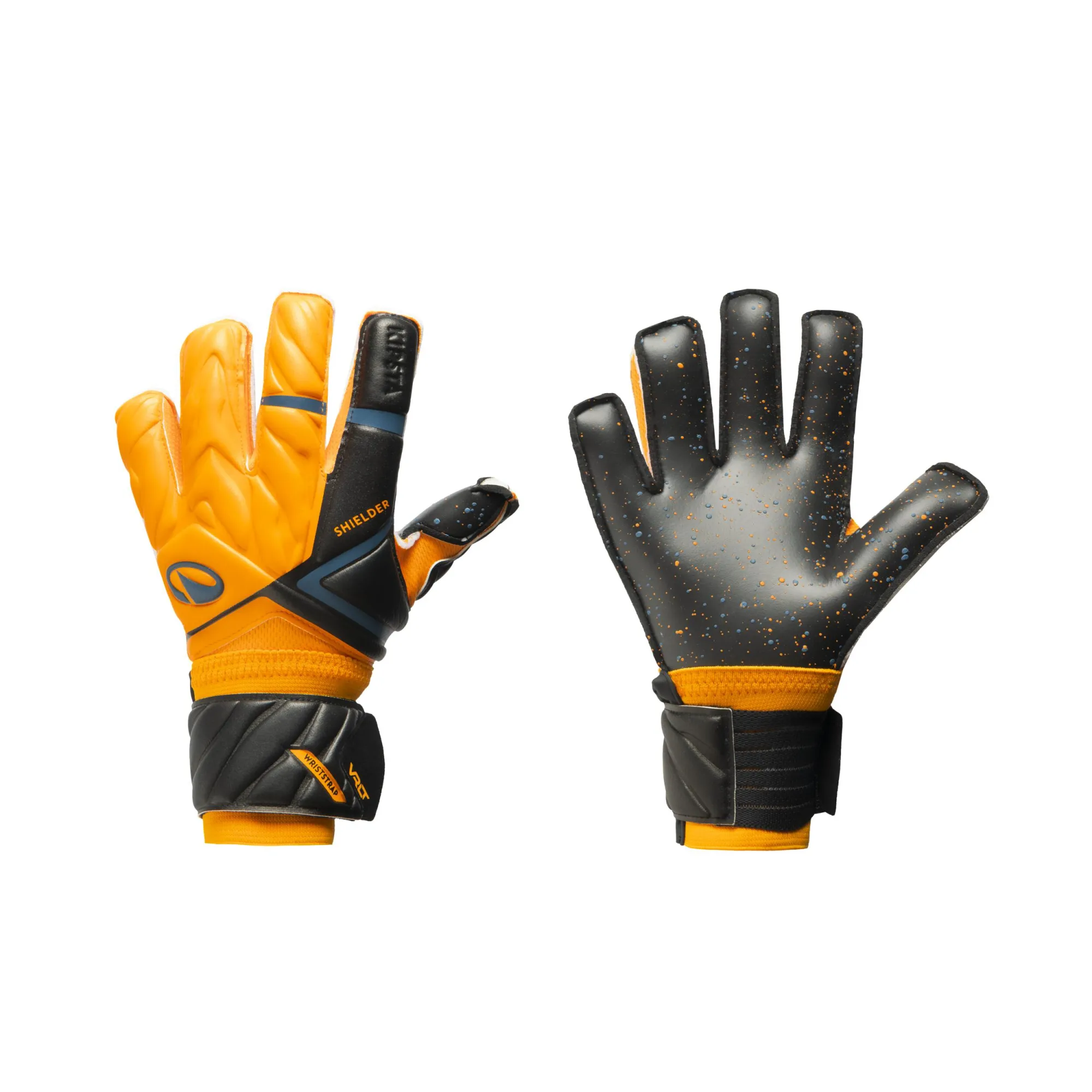 Kids' Gloves F500 Viralto Shielder - Orange/Blue