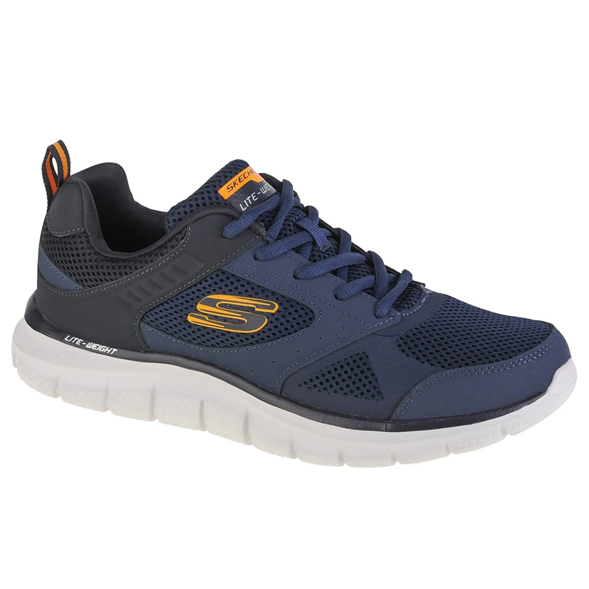 Skechers Men's Track - Syntac Sneaker in Navy Blue
