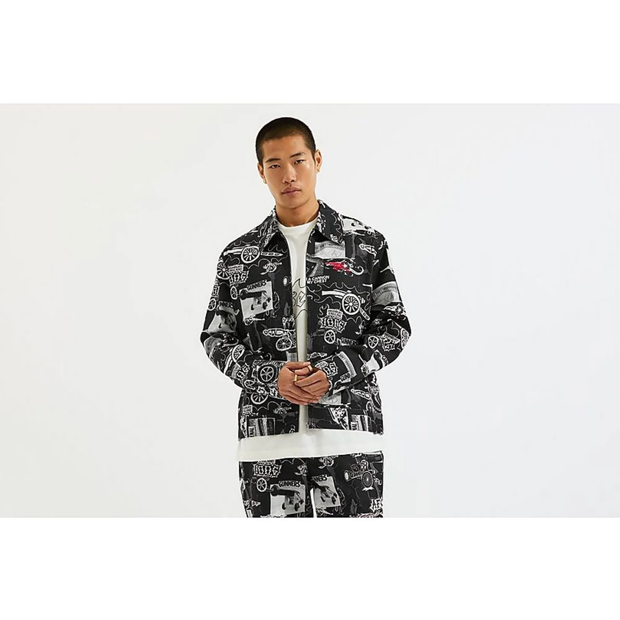 Arsenal N7 Artillery Harrington Jacket, Black
