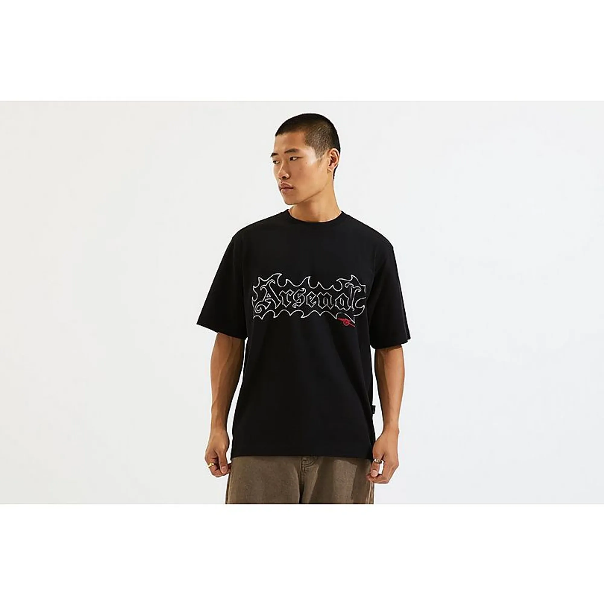 Arsenal N7 Black Axle T-Shirt, Black